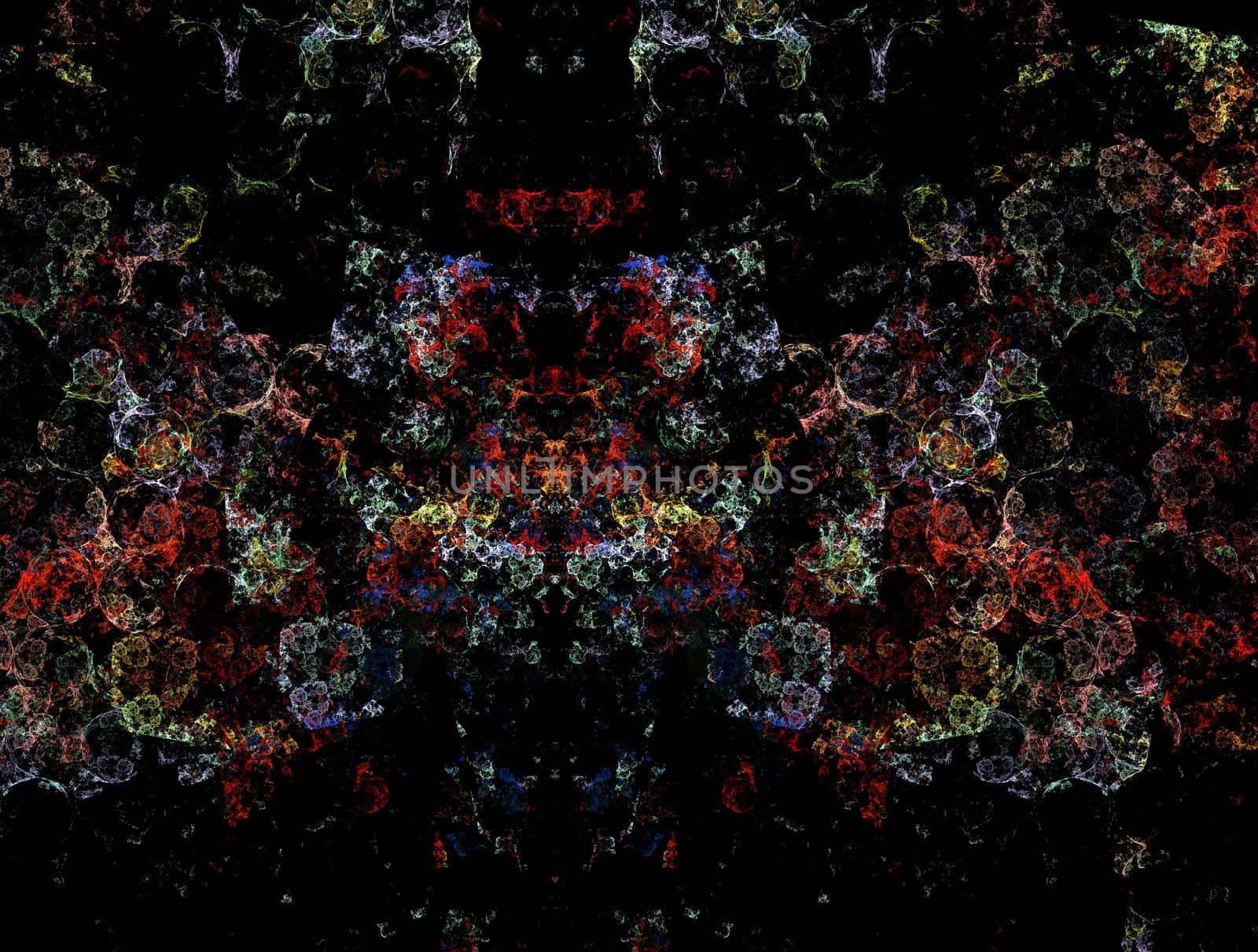 Imaginatory fractal abstract background Image by nikitabuida