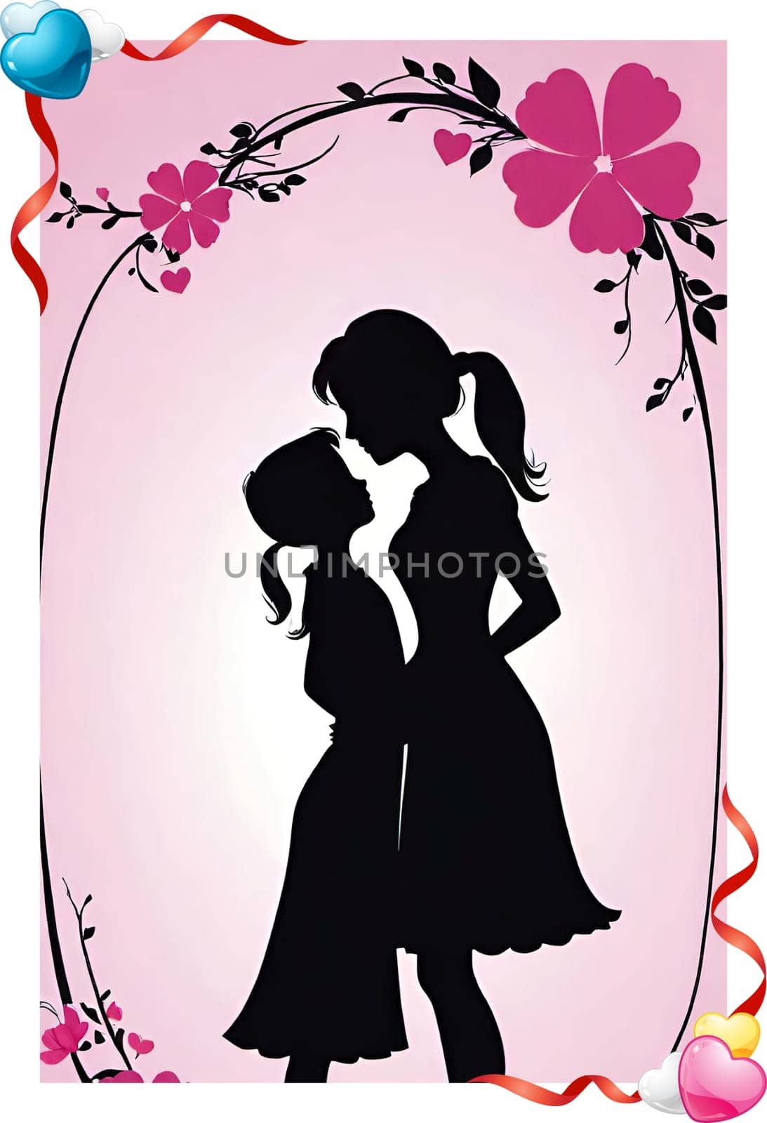 Mother's Day concept. Vector illustration. by yilmazsavaskandag