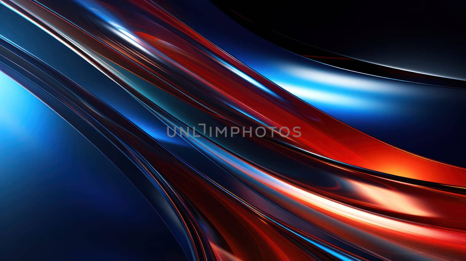 Abstract Wave of Bright Light: A Futuristic Digital Illustration by Vichizh