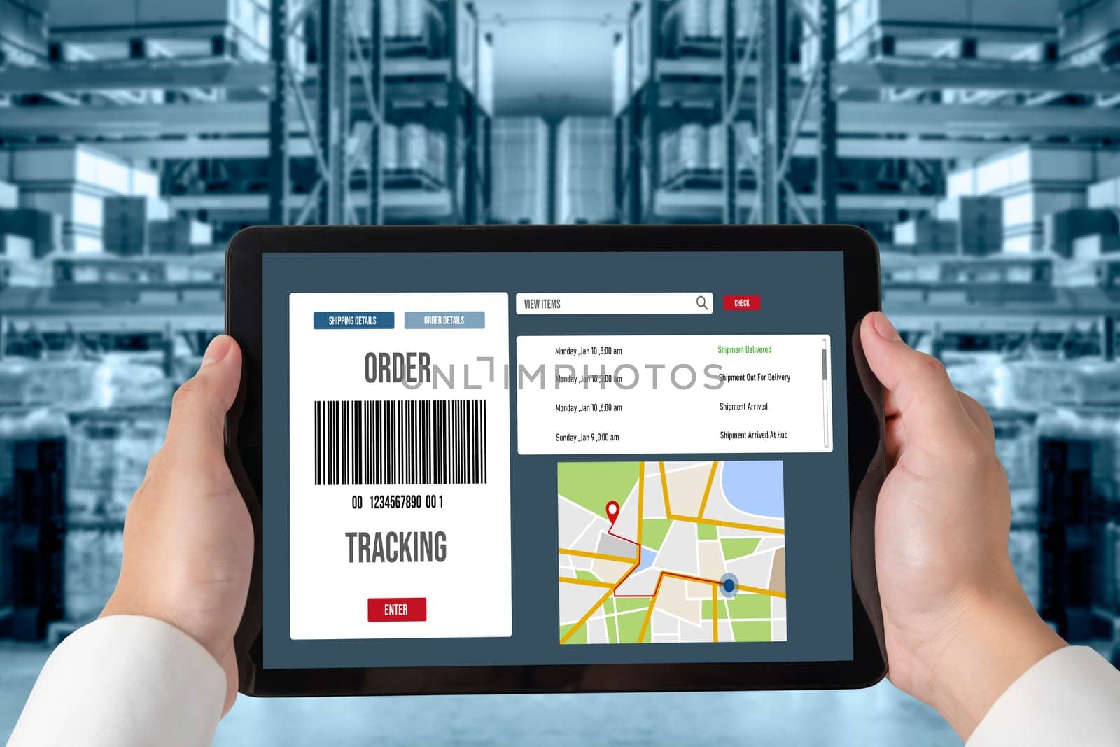 Delivery tracking system for e-commerce and modish online business by biancoblue