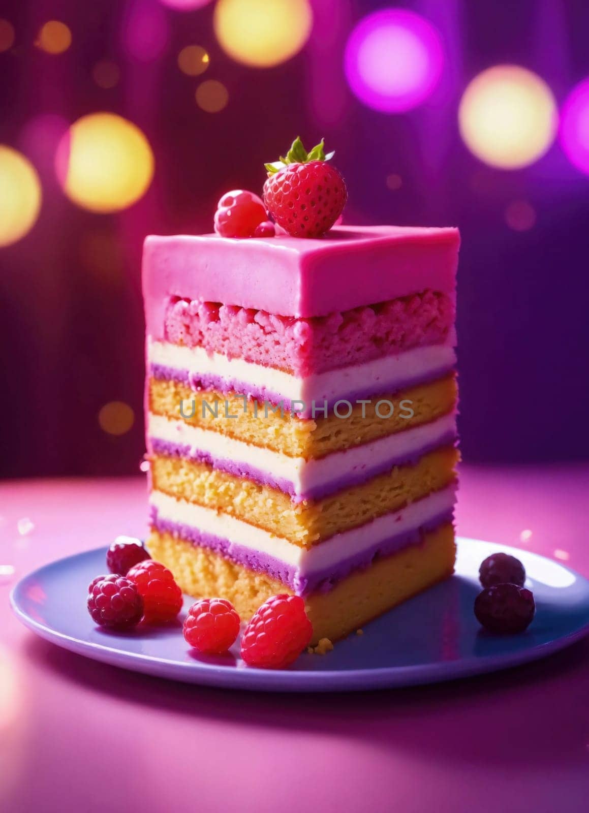 amazing cake. generative ai by roman112007