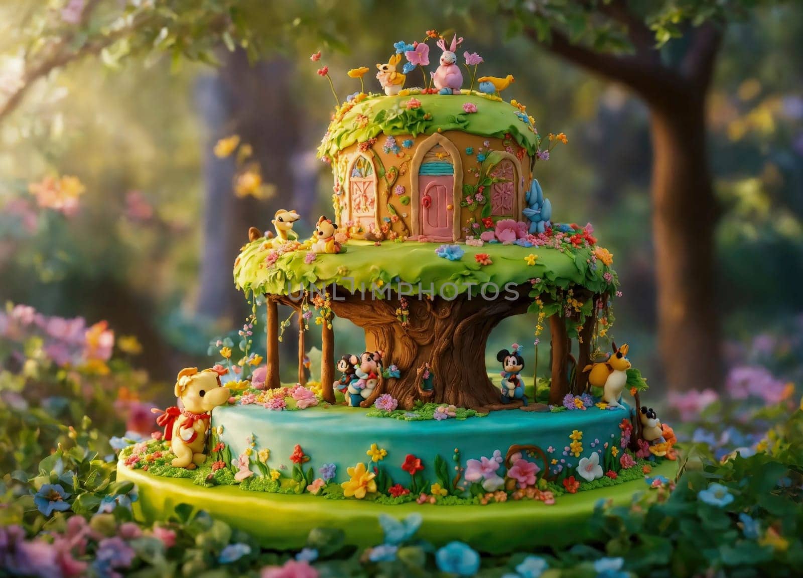 amazing cake. generative ai by roman112007