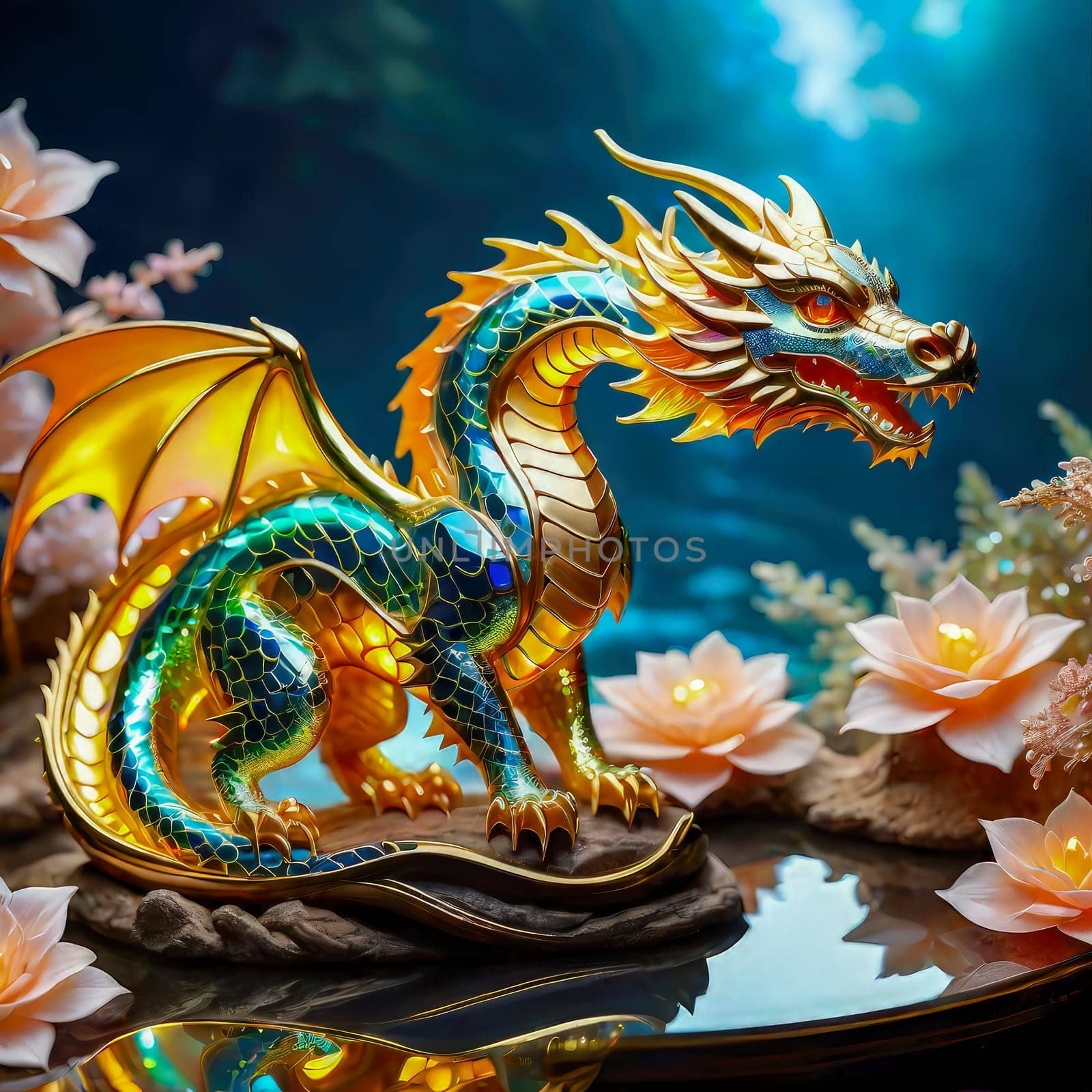 The dragon is a symbol of the Chinese horoscope. generate ai by roman112007