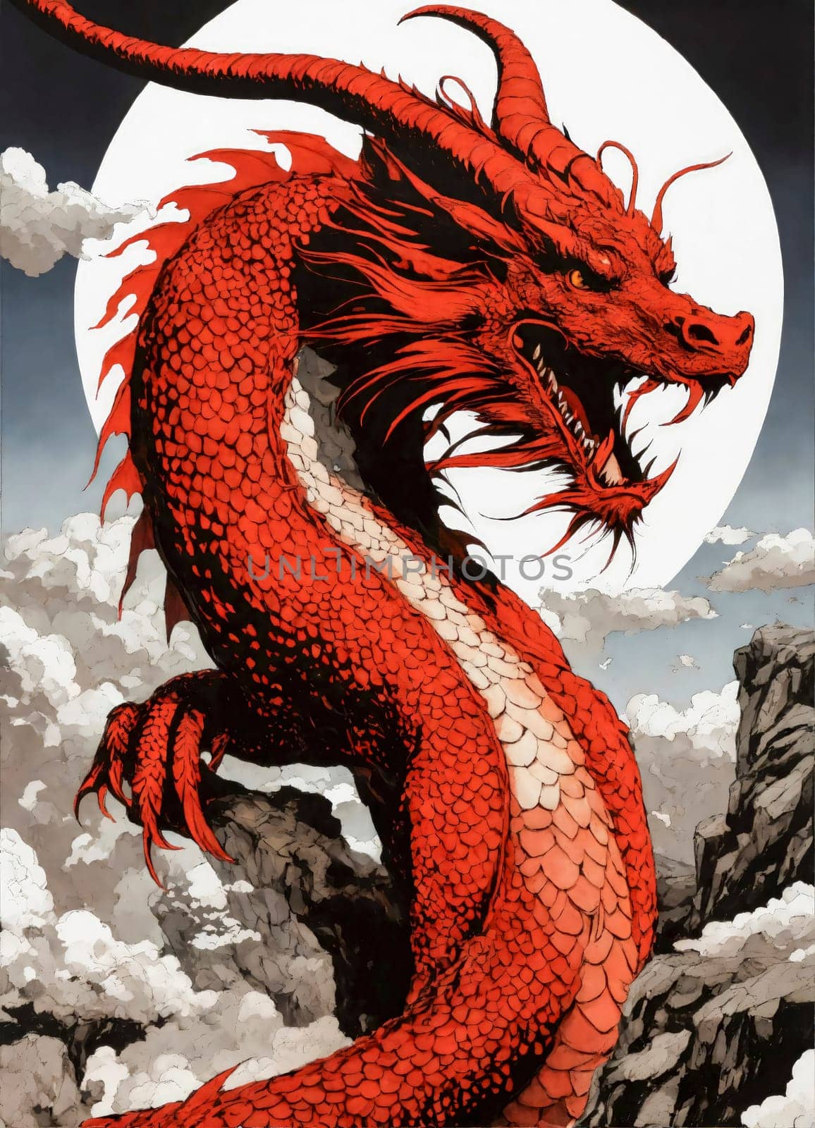 The dragon is a symbol of the Chinese horoscope