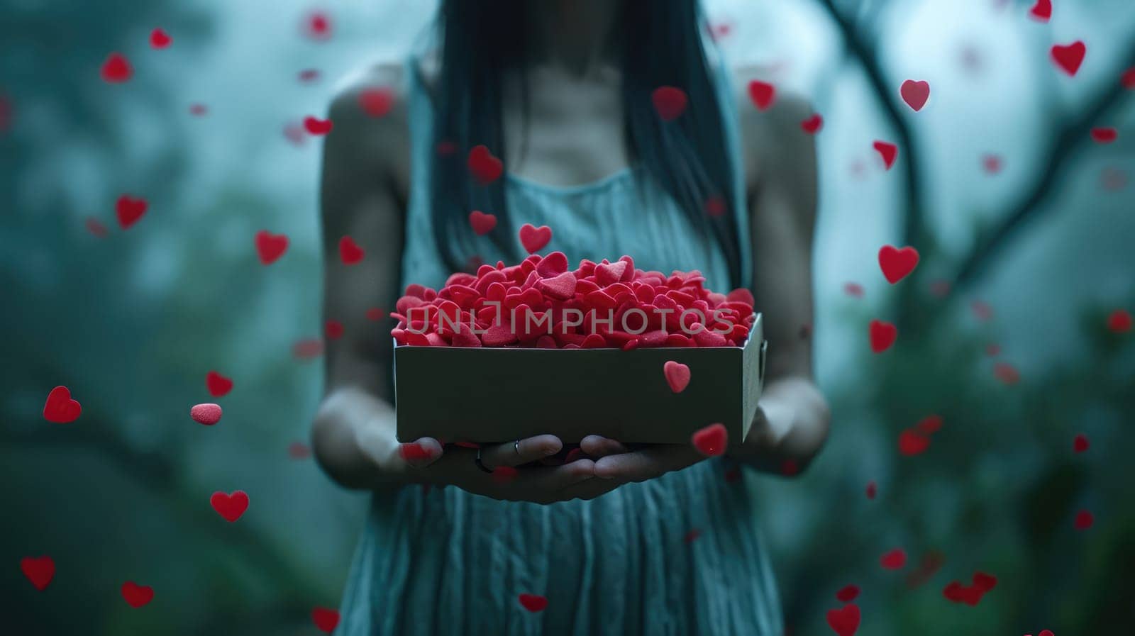 Woman and her hearts of love Pragma by biancoblue