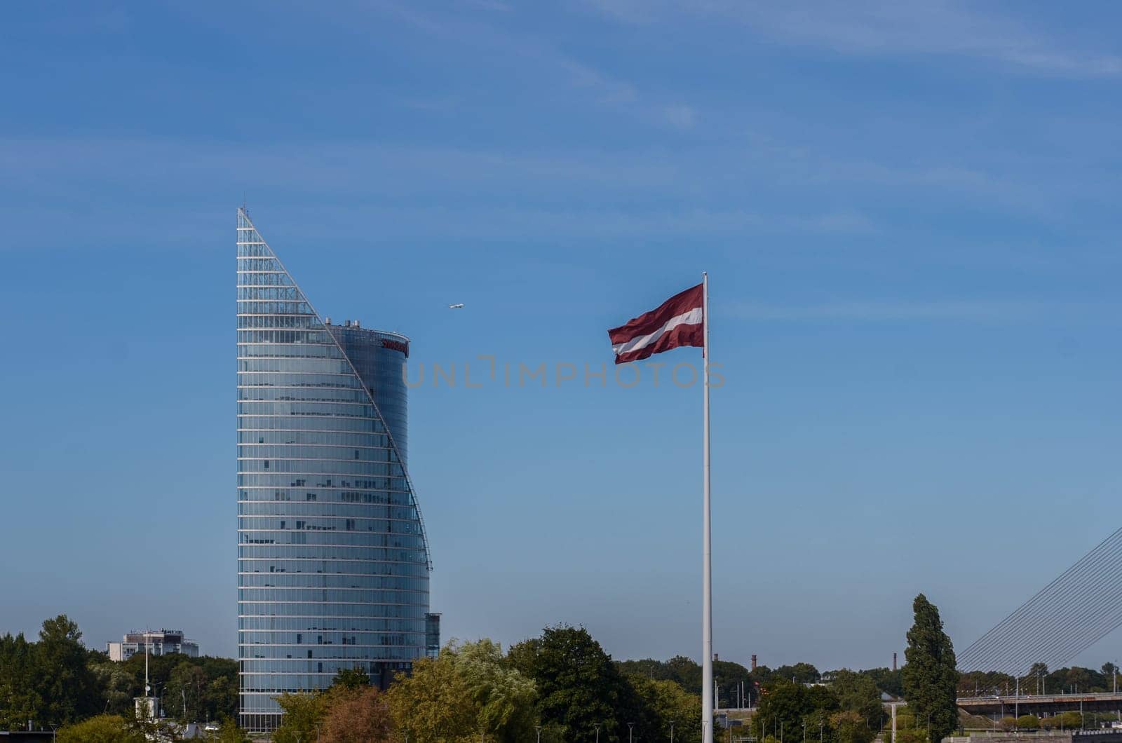 the largest flag of Latvia in Riga 2 by Mixa74