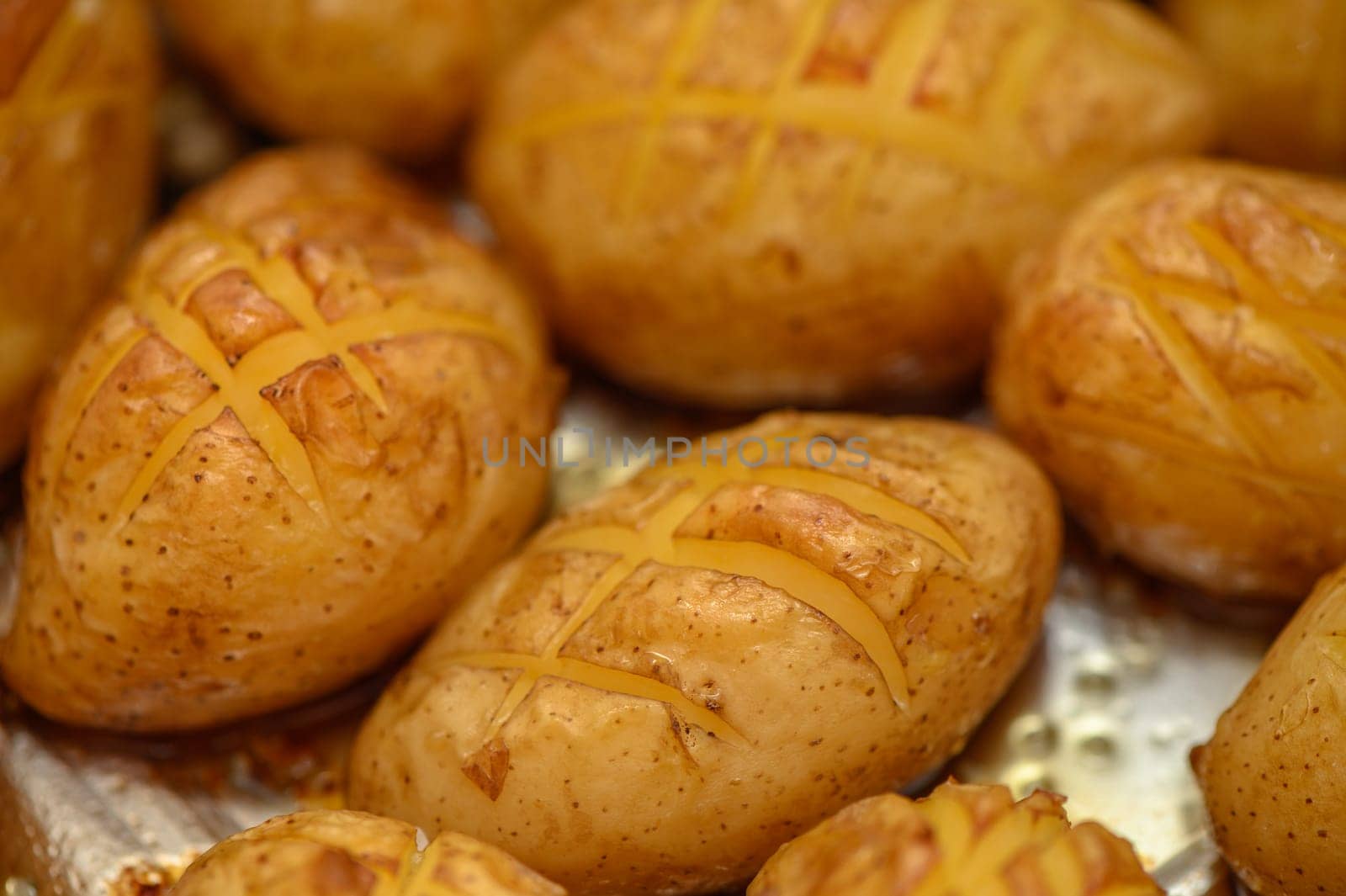 delicious baked potatoes in the kitchen 7