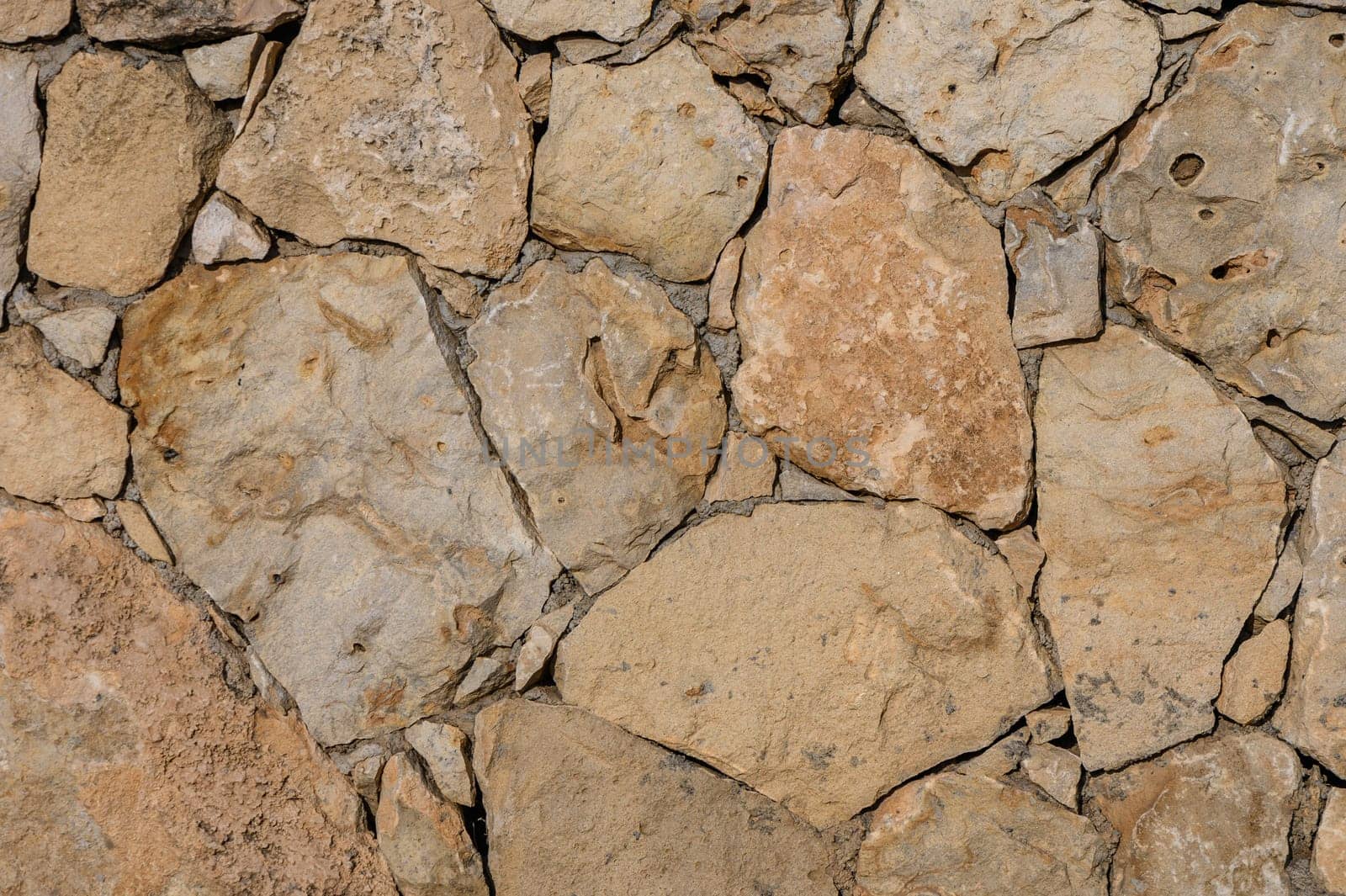 fence made of real stone as a background 1 by Mixa74