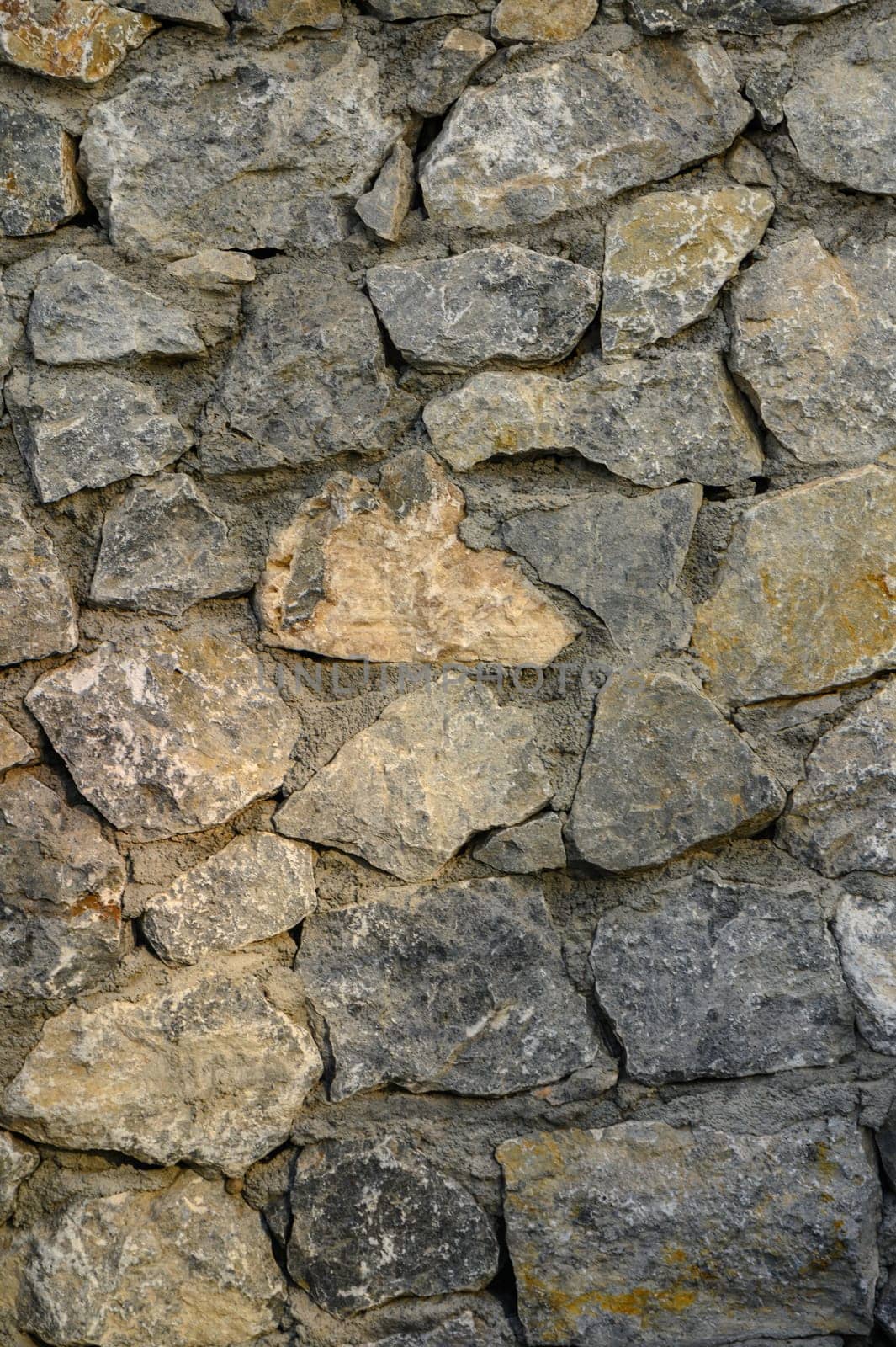 fence made of real stone as a background 5