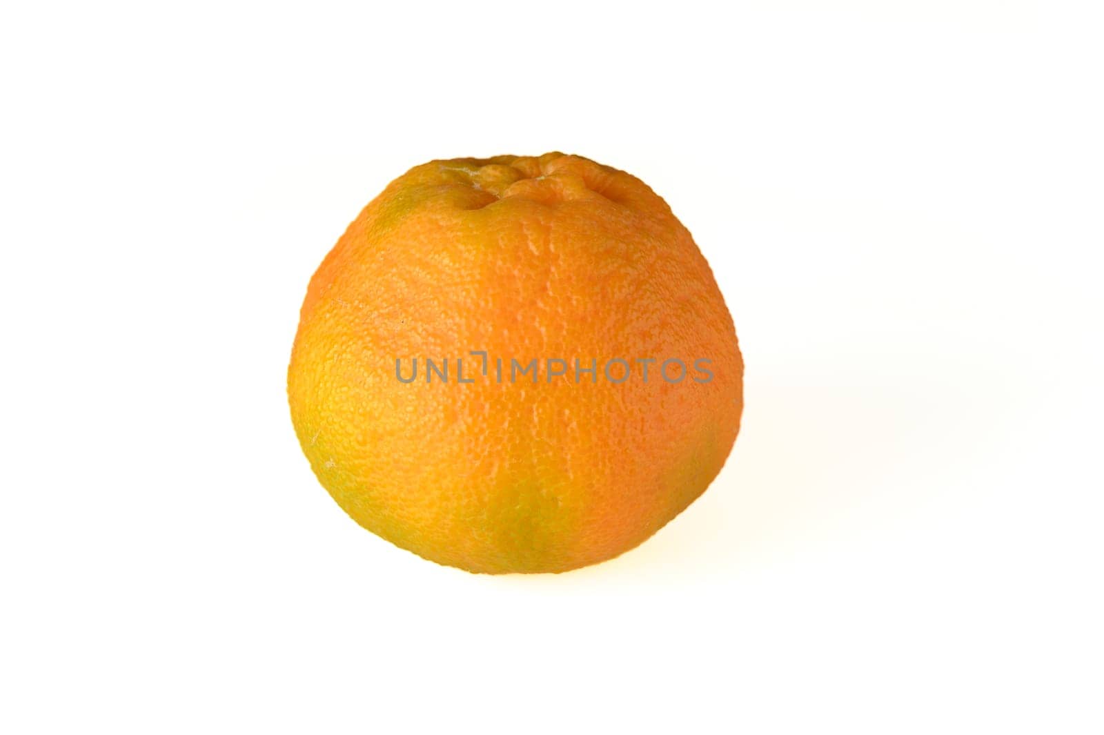 fresh appetizing tangerine on a white background 2 by Mixa74