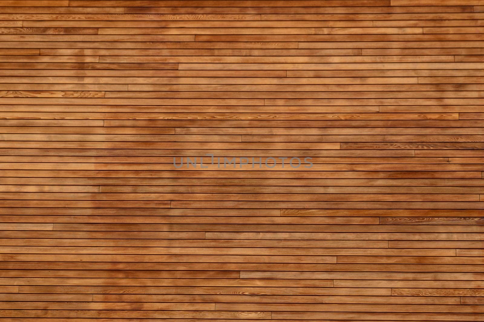 facade of a large store as a background, wooden
