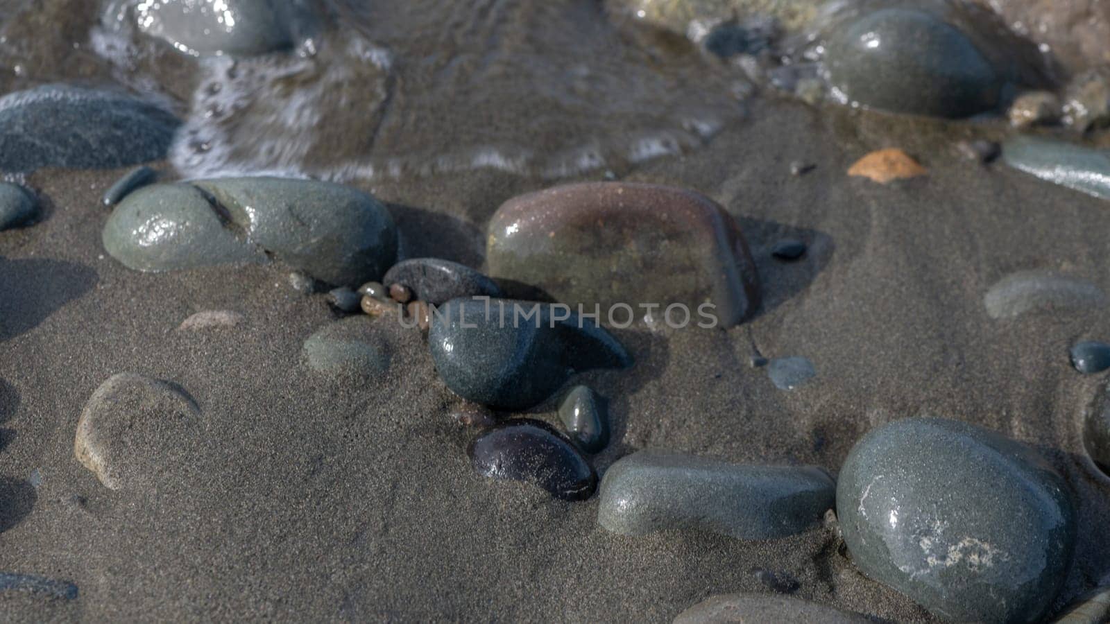 sea ​​stones on the beach in winter in Cyprus 1 by Mixa74