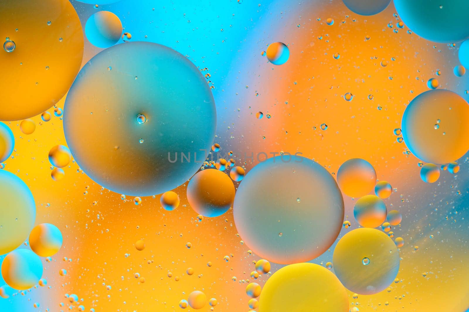 abstract background of multi-colored spots and circles microcosm universe galaxy 17 by Mixa74