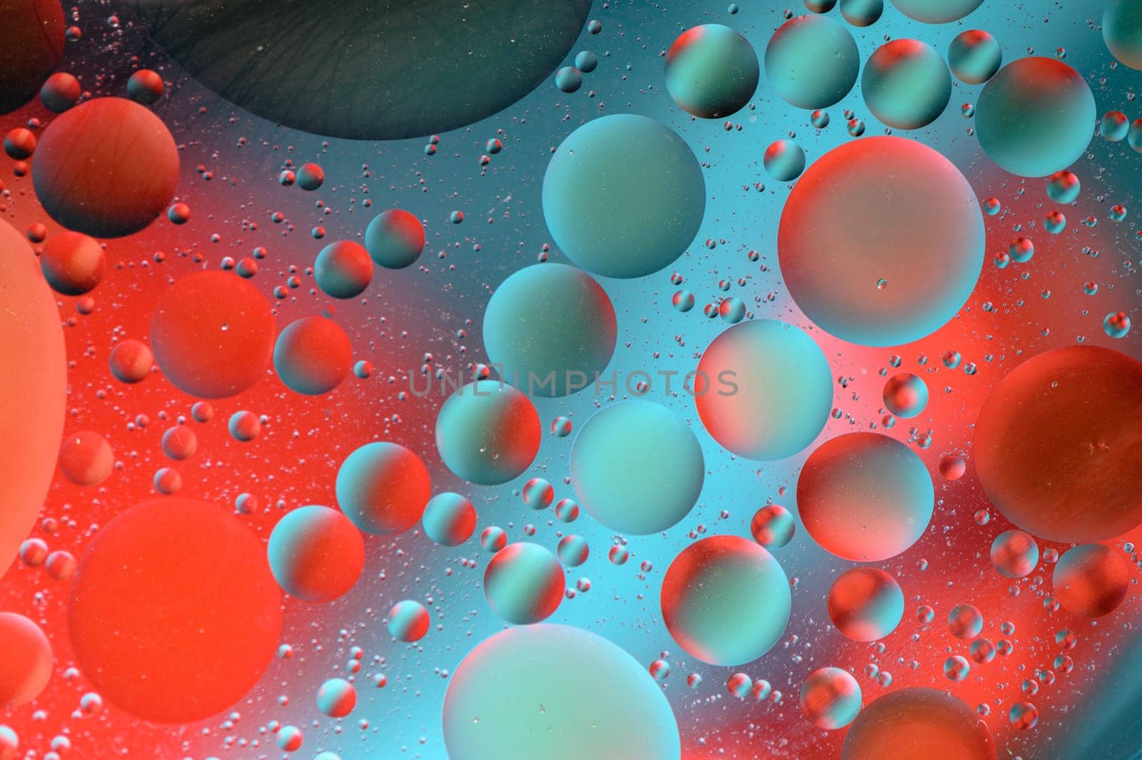 abstract background of multi-colored spots and circles microcosm universe galaxy 6 by Mixa74