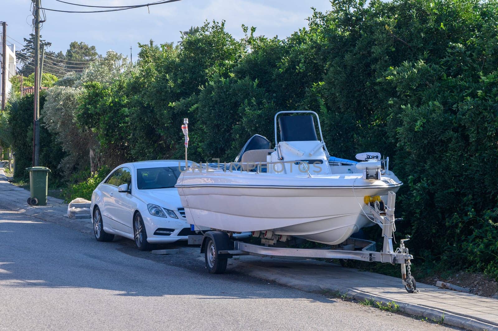 fishing boat on the island of Cyprus