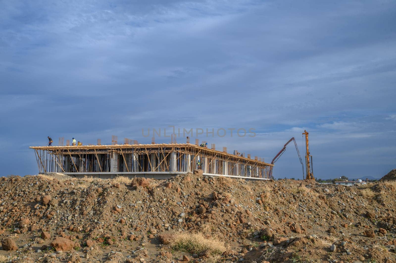 construction of a residential complex on the Mediterranean coast 5