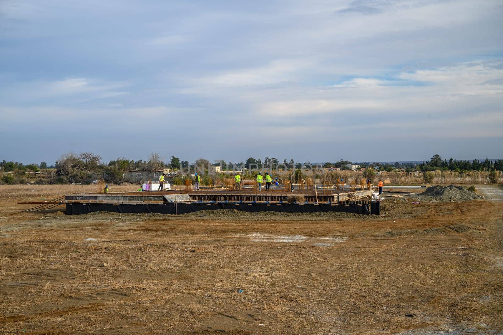 construction of a residential complex on the Mediterranean coast 9