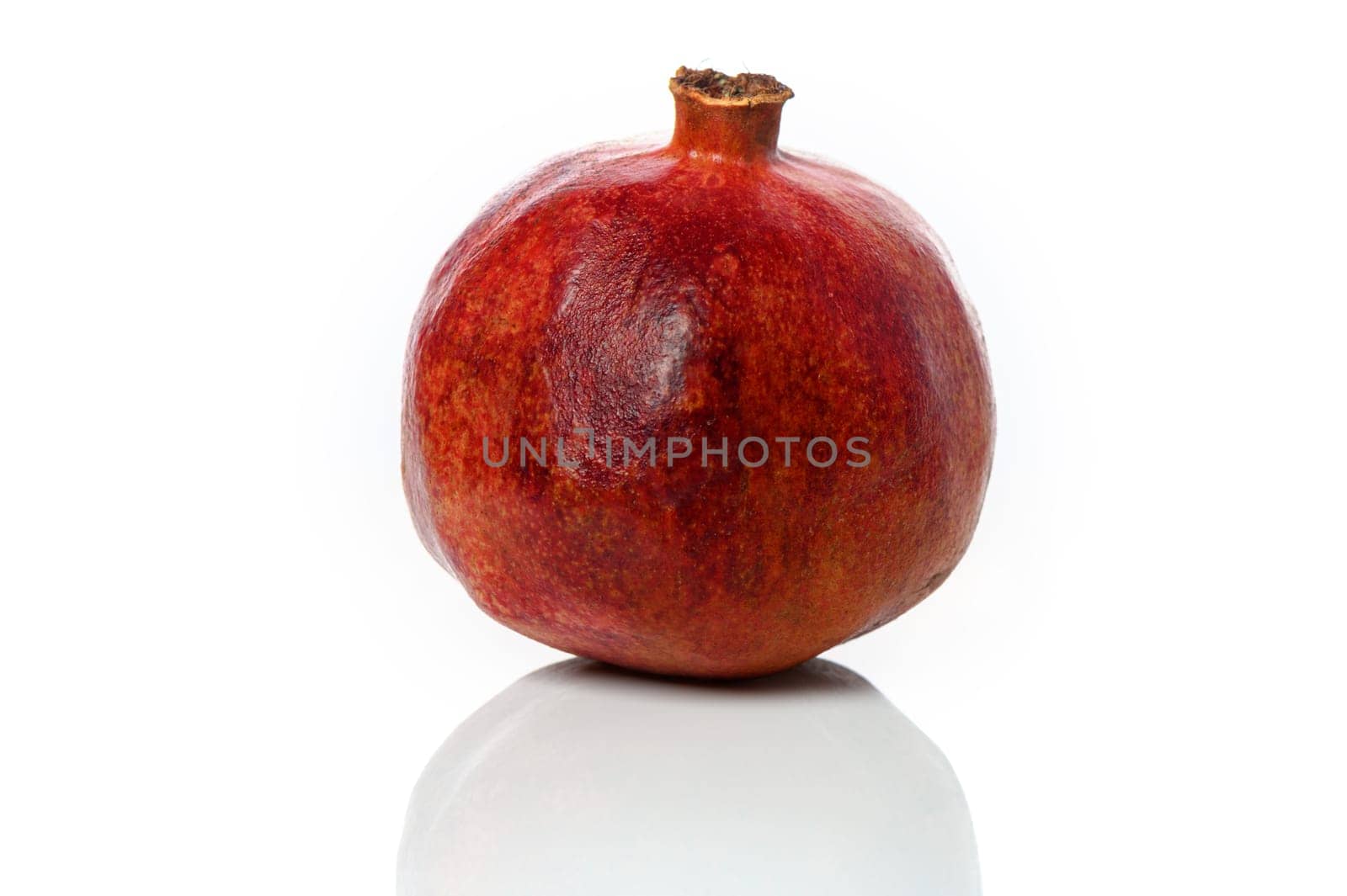 pomegranate and pomegranate slice on a white background 15 by Mixa74