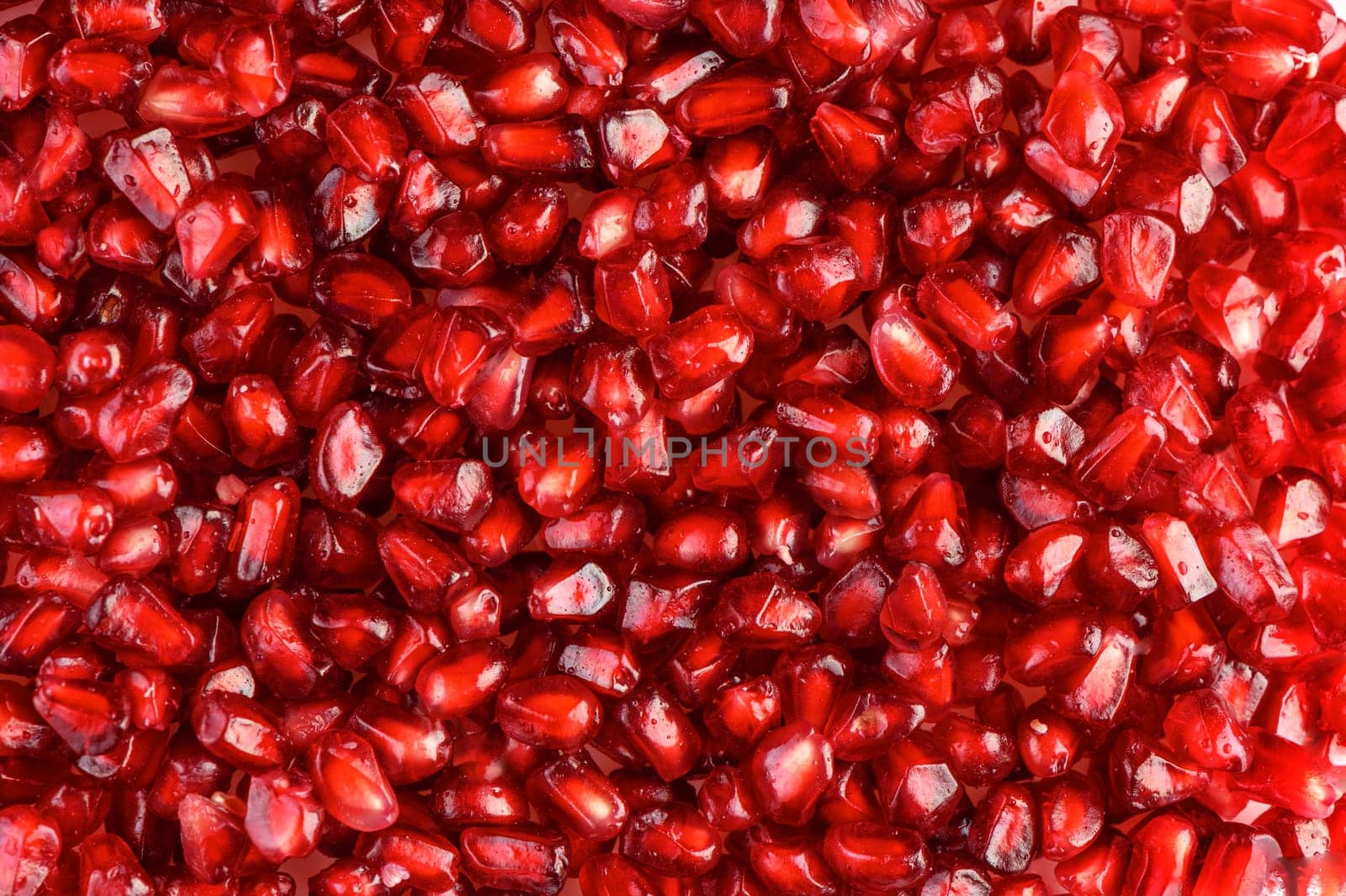 pomegranate seeds as fruit background