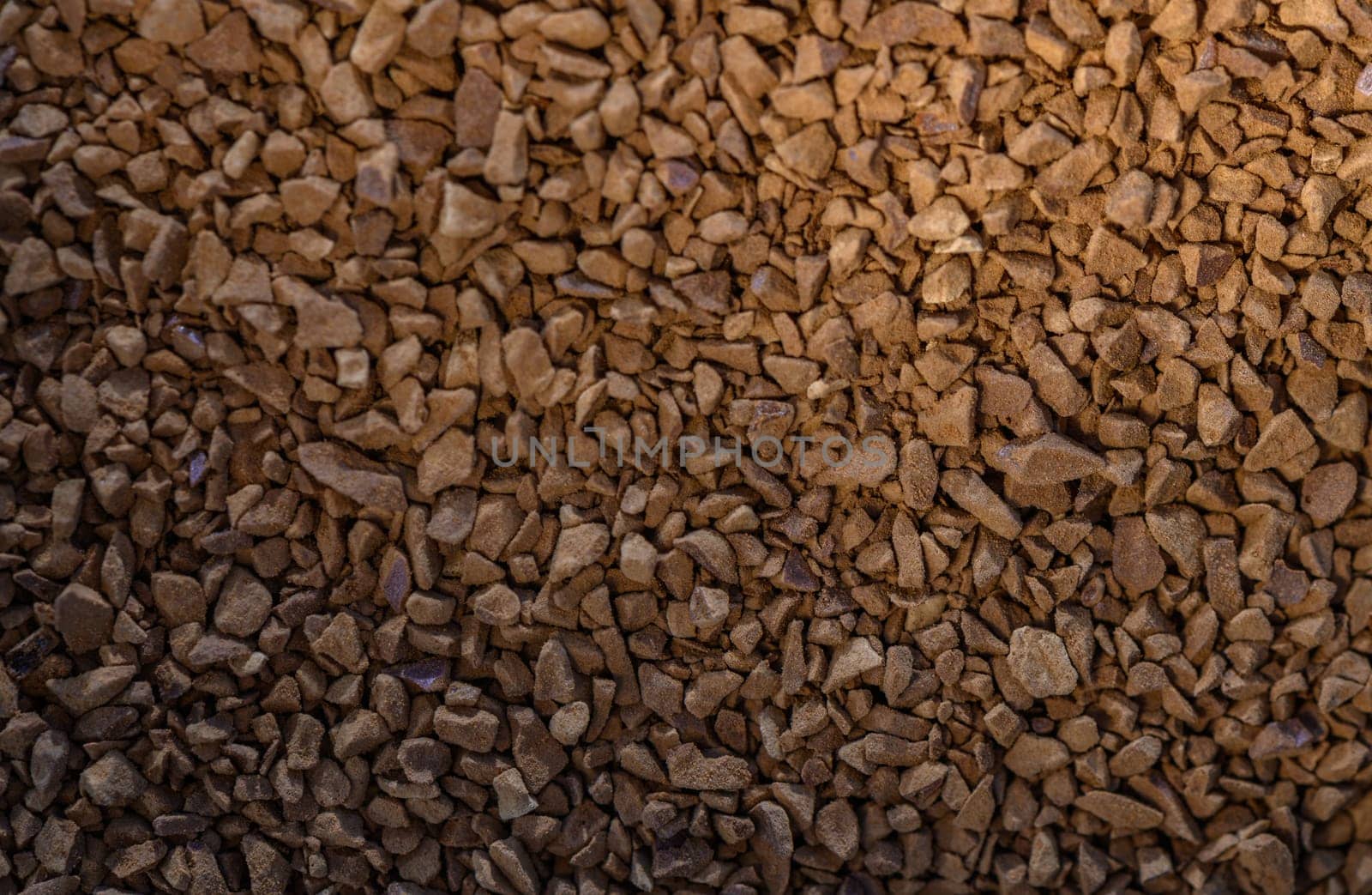 instant coffee granulated poured top view 7