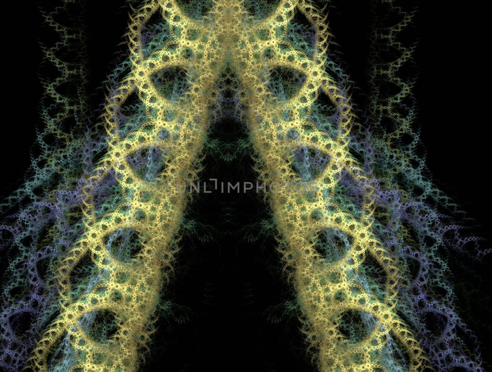 Imaginatory fractal abstract background Image by nikitabuida