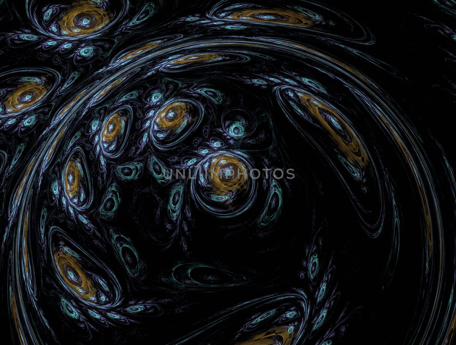 Imaginatory fractal abstract background Image by nikitabuida