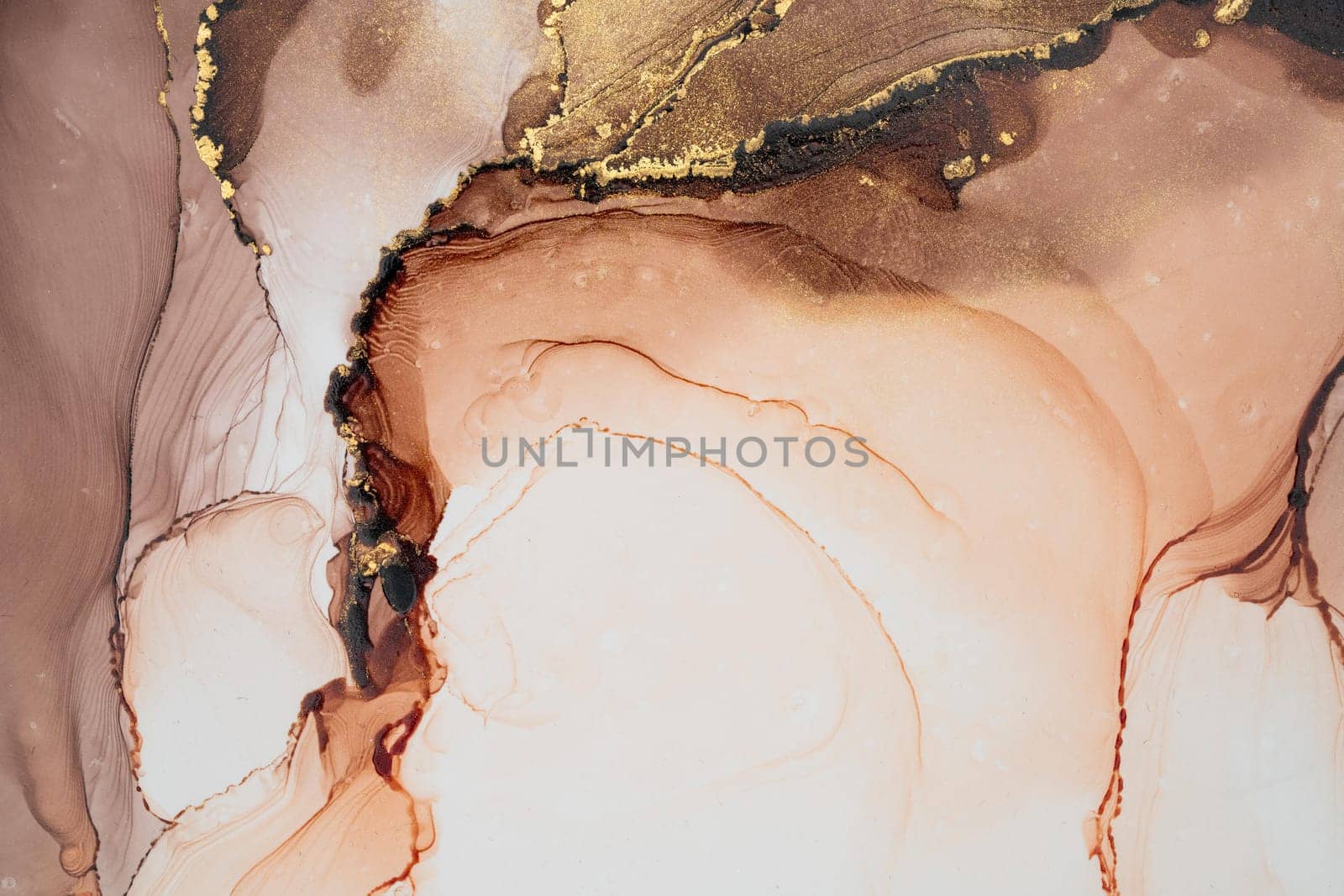 Original artwork photo of marble ink abstract art. High resolution photograph from exemplary original painting. Abstract painting was painted on HQ paper texture to create smooth marbling pattern.