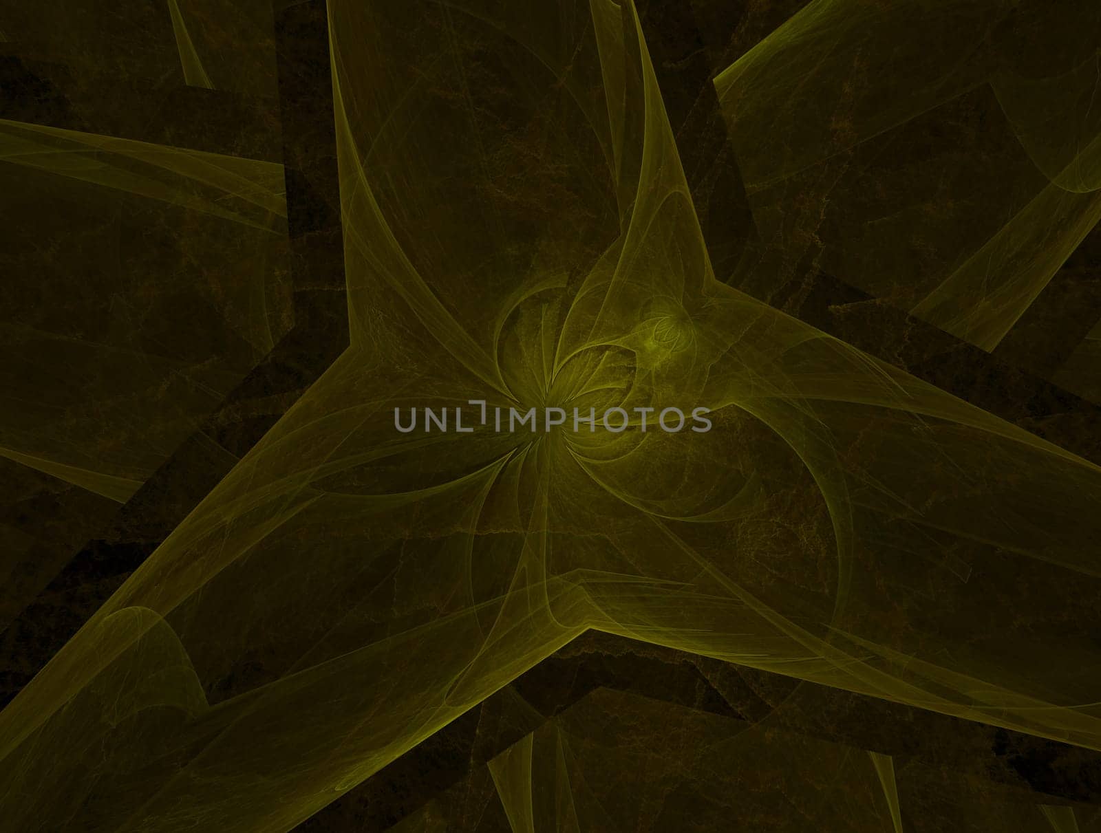 Imaginatory lush fractal texture image abstract background