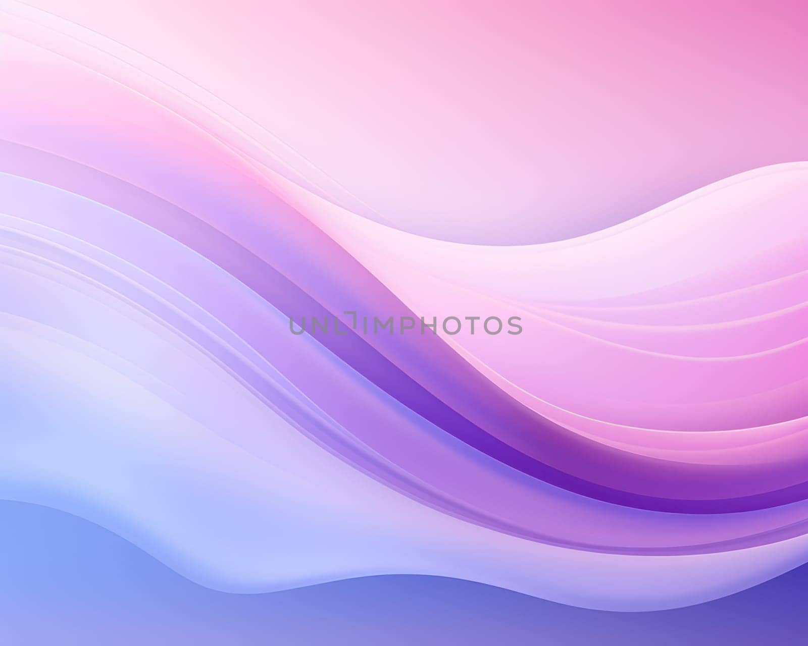 Fluid Waves in Futuristic Gradient: Abstract, Modern, and Dynamic Illustration on a Vibrant Blue Background