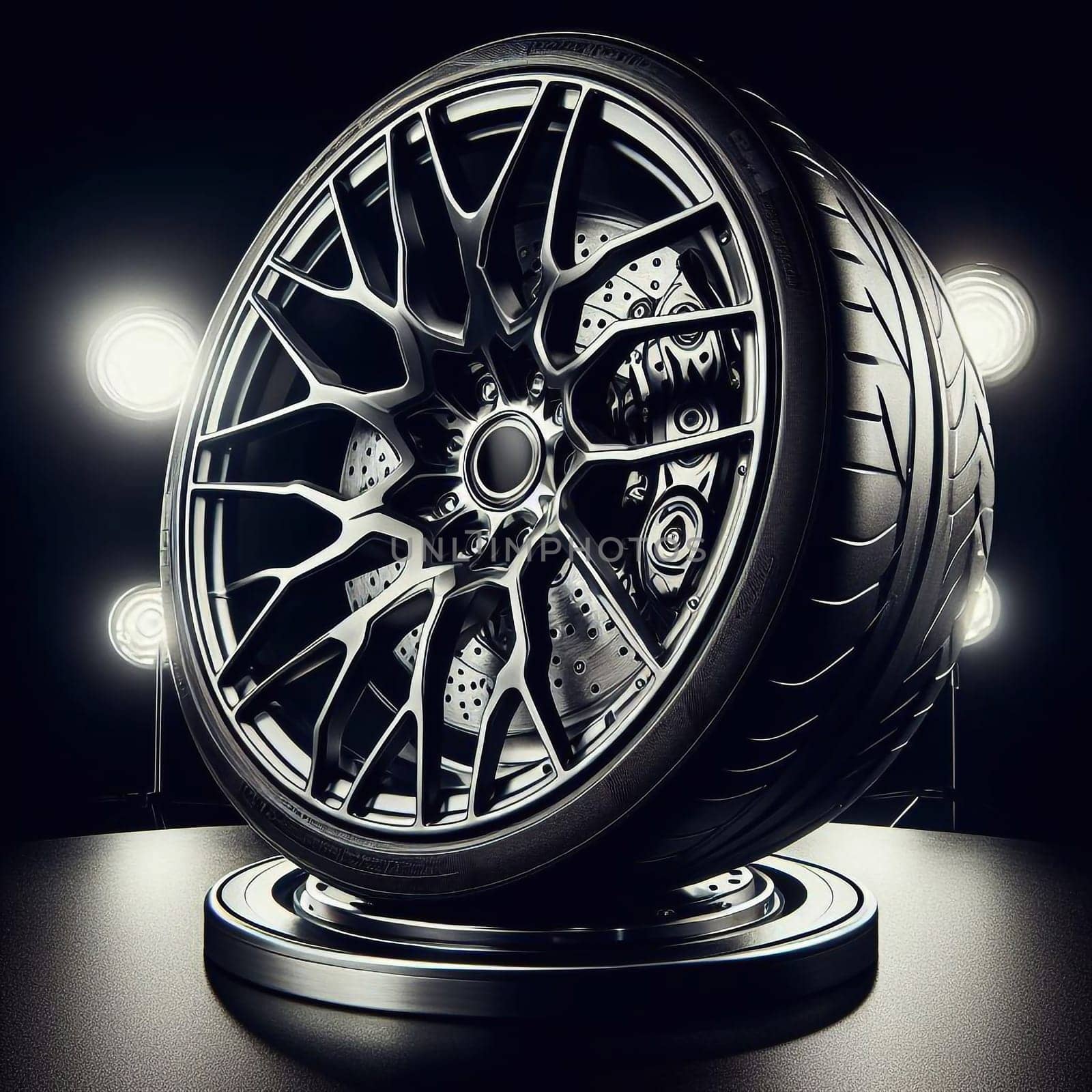 Sports car wheel for the automobile companies