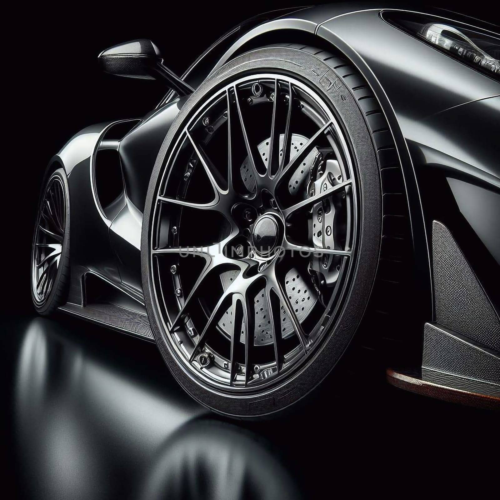 Sports car wheel for automobile companies by architectphd