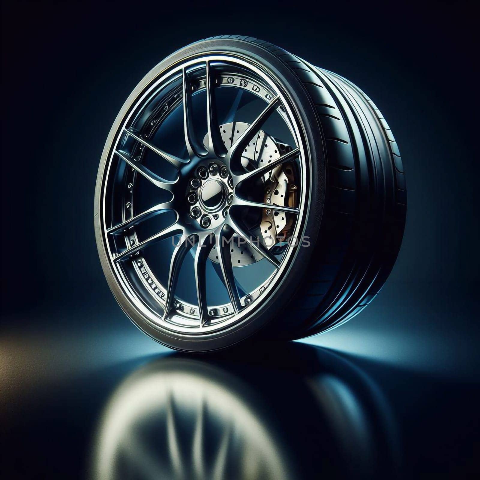 Sports car wheel for the automobile companies