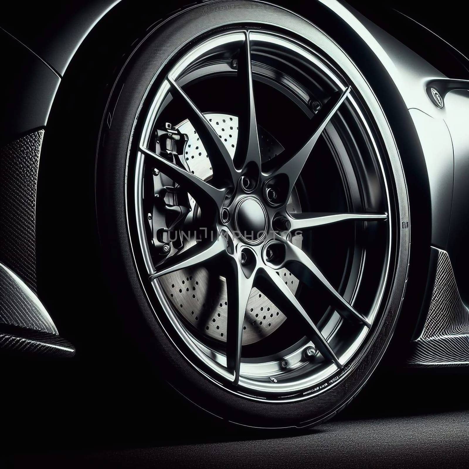 Sports car wheel for automobile companies by architectphd