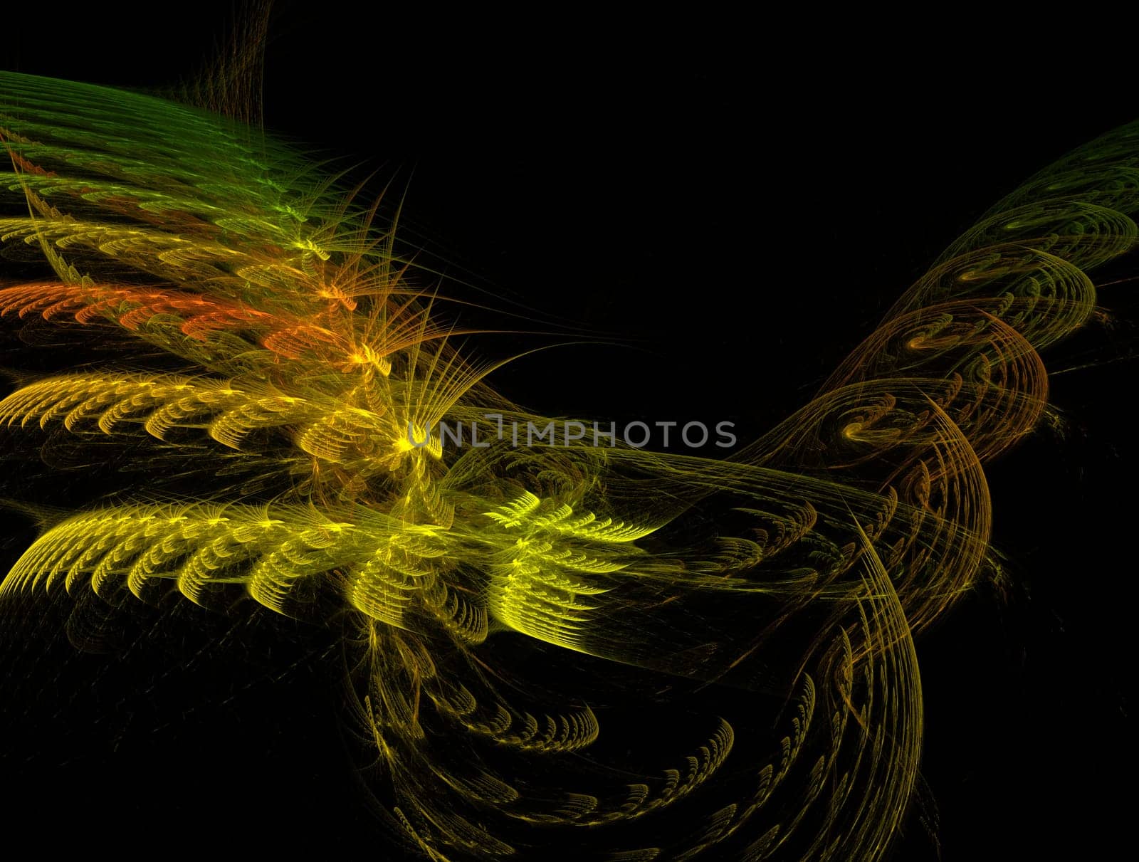 Imaginatory fractal abstract background Image by nikitabuida