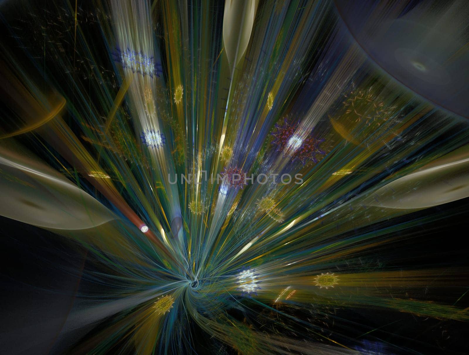 Imaginatory fractal abstract background Image by nikitabuida