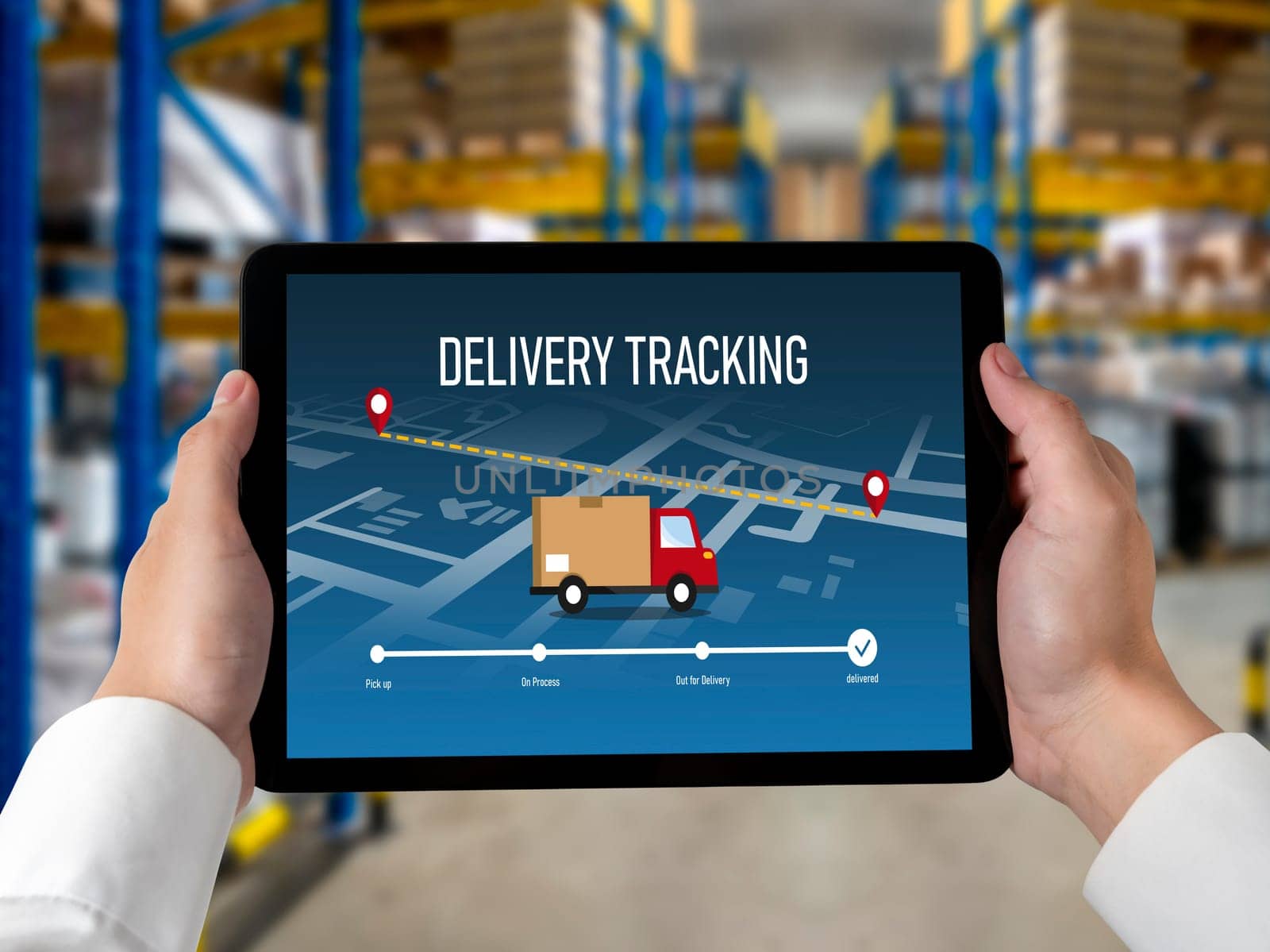 Delivery tracking system for e-commerce and modish online business by biancoblue