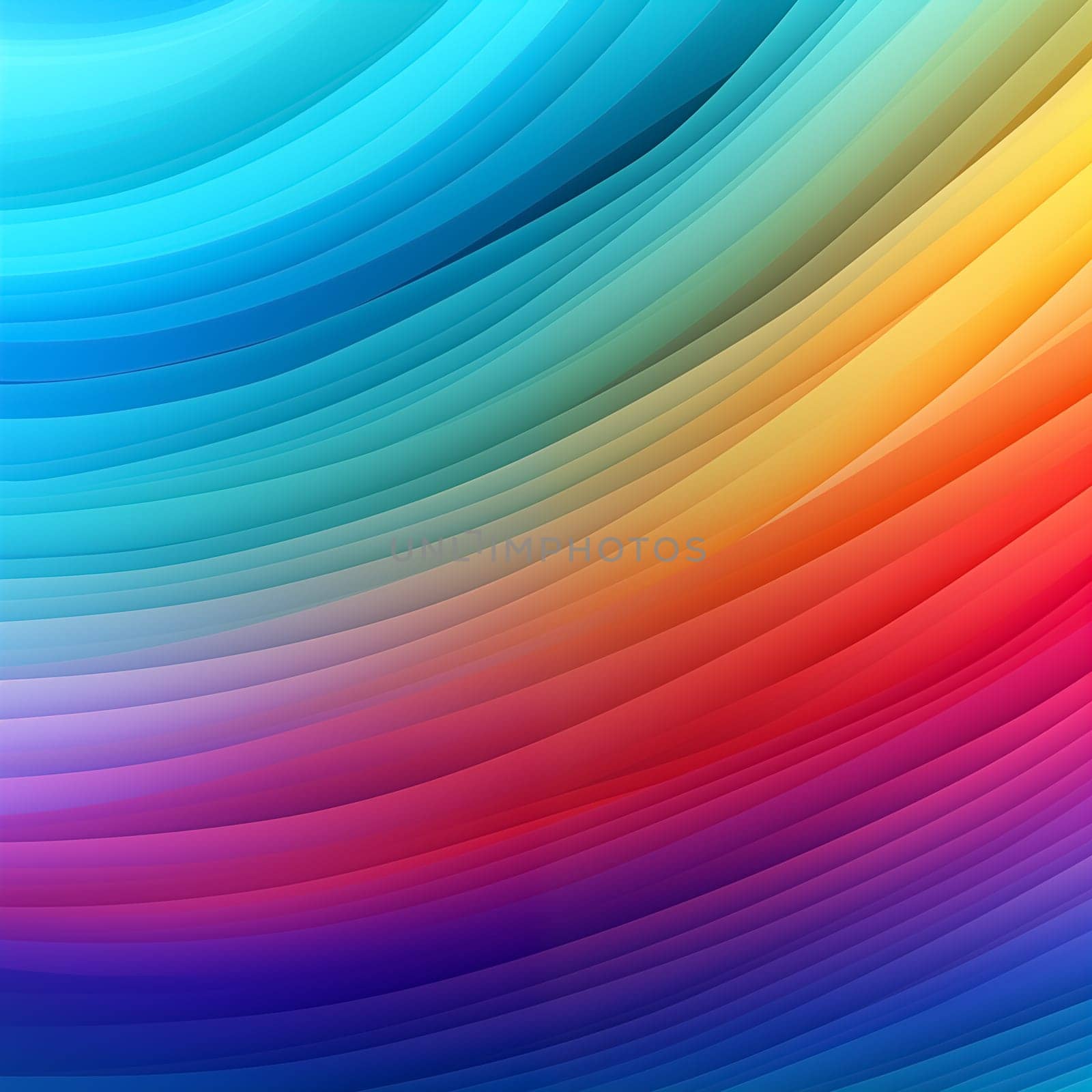 Gradient rainbow background by Nadtochiy