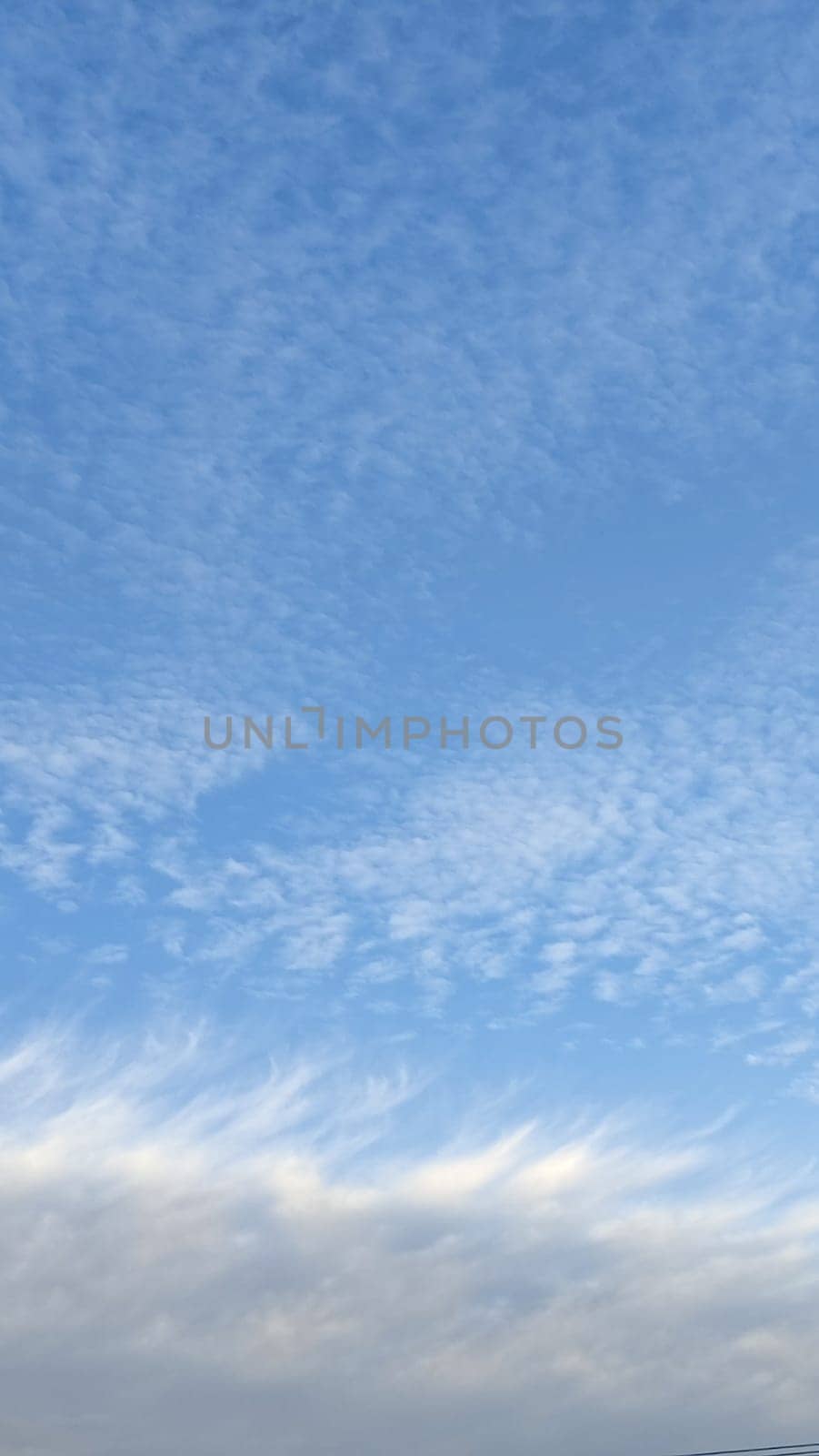 Blue light sky nature white clouds whether background . High quality photo