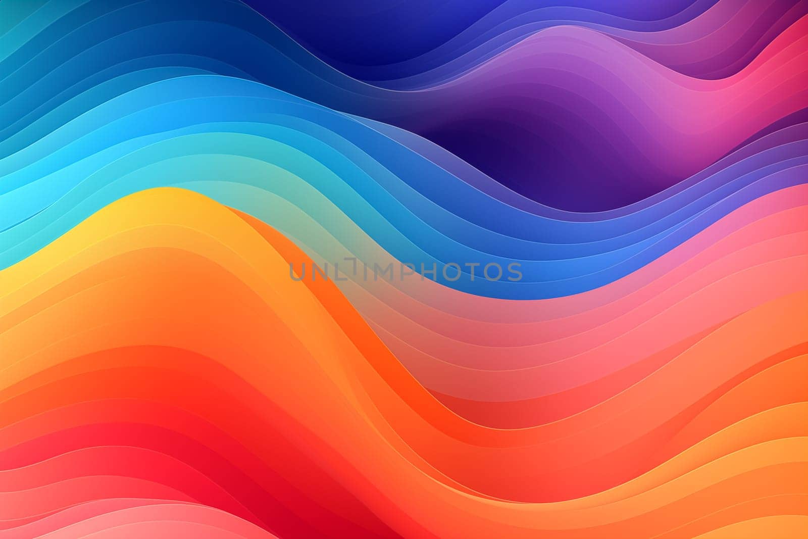 A colorful background with a wavy design in the middle. High quality photo