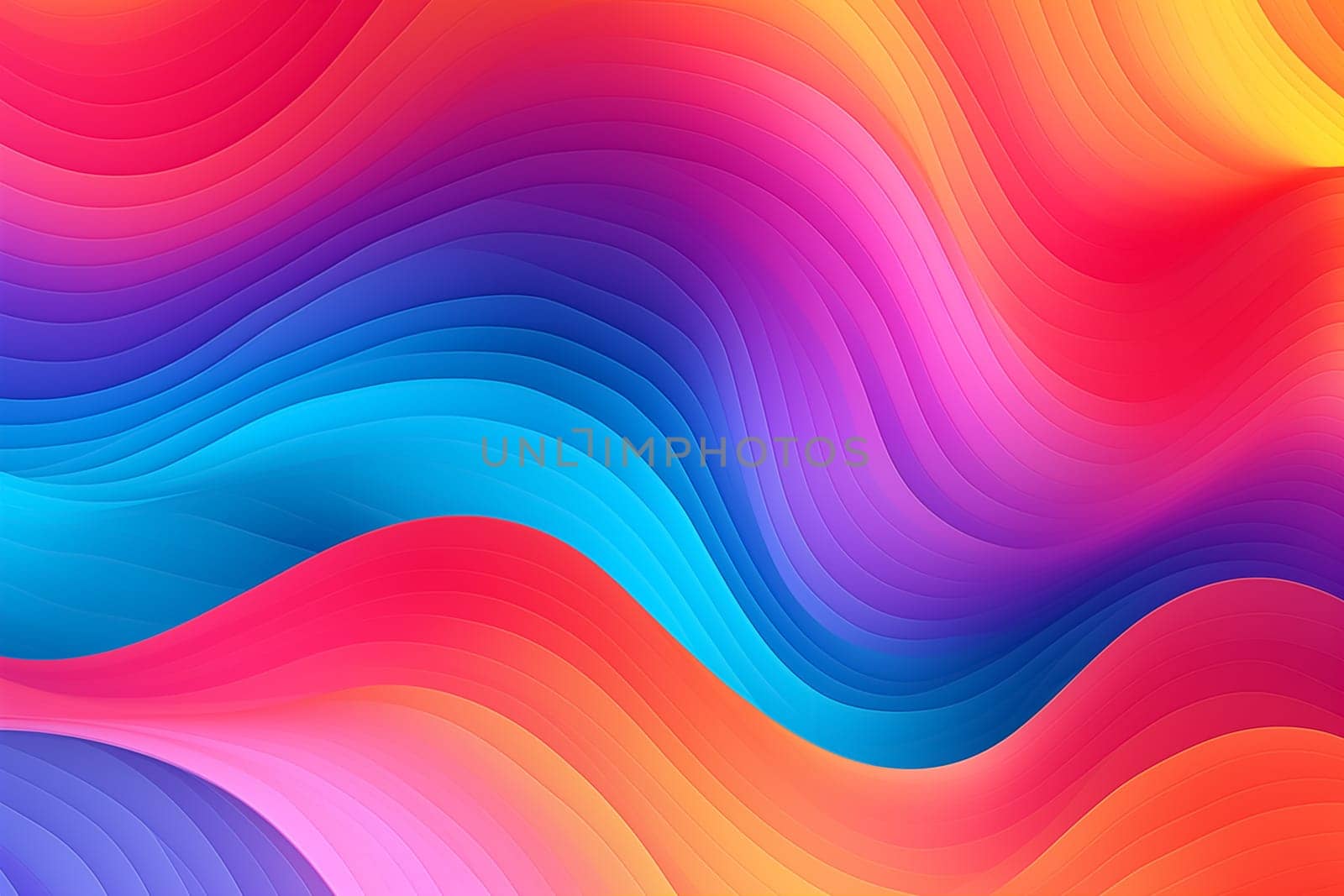 A colorful background with a wavy design in the middle. High quality photo