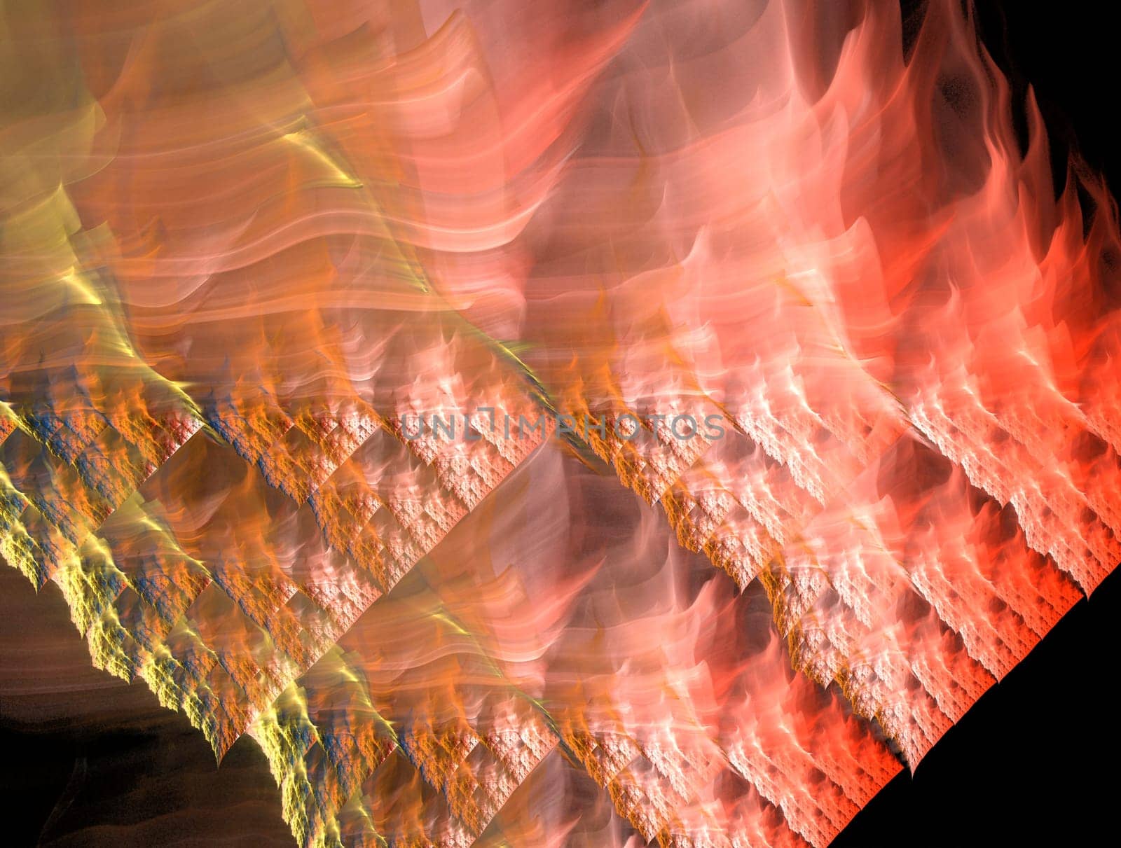 Imaginatory fractal abstract background Image by nikitabuida