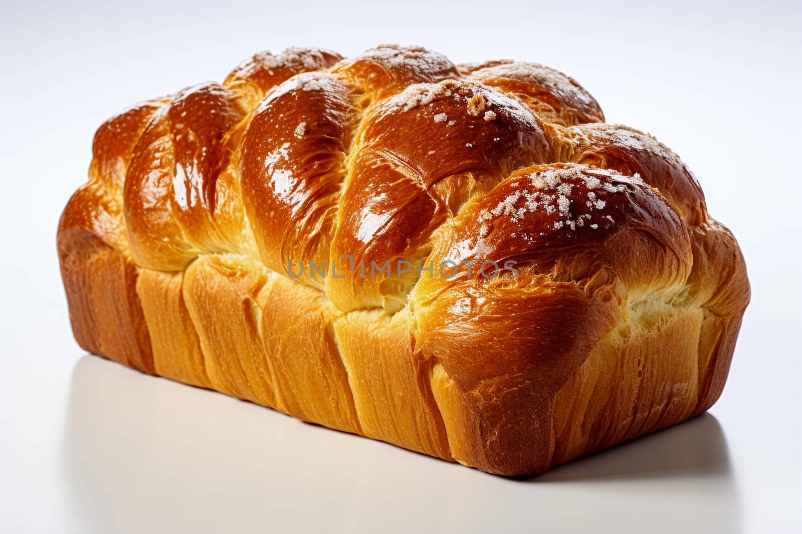 Artisanal brioche loaf - generative AI