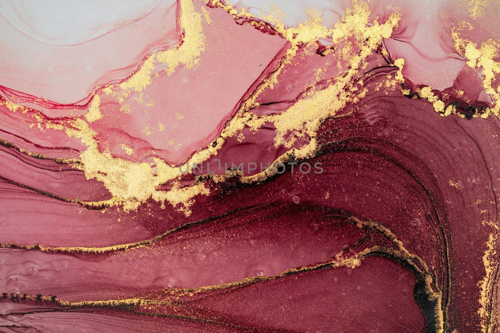 Original artwork photo of marble ink abstract art. High resolution photograph from exemplary original painting. Abstract painting was painted on HQ paper texture to create smooth marbling pattern.