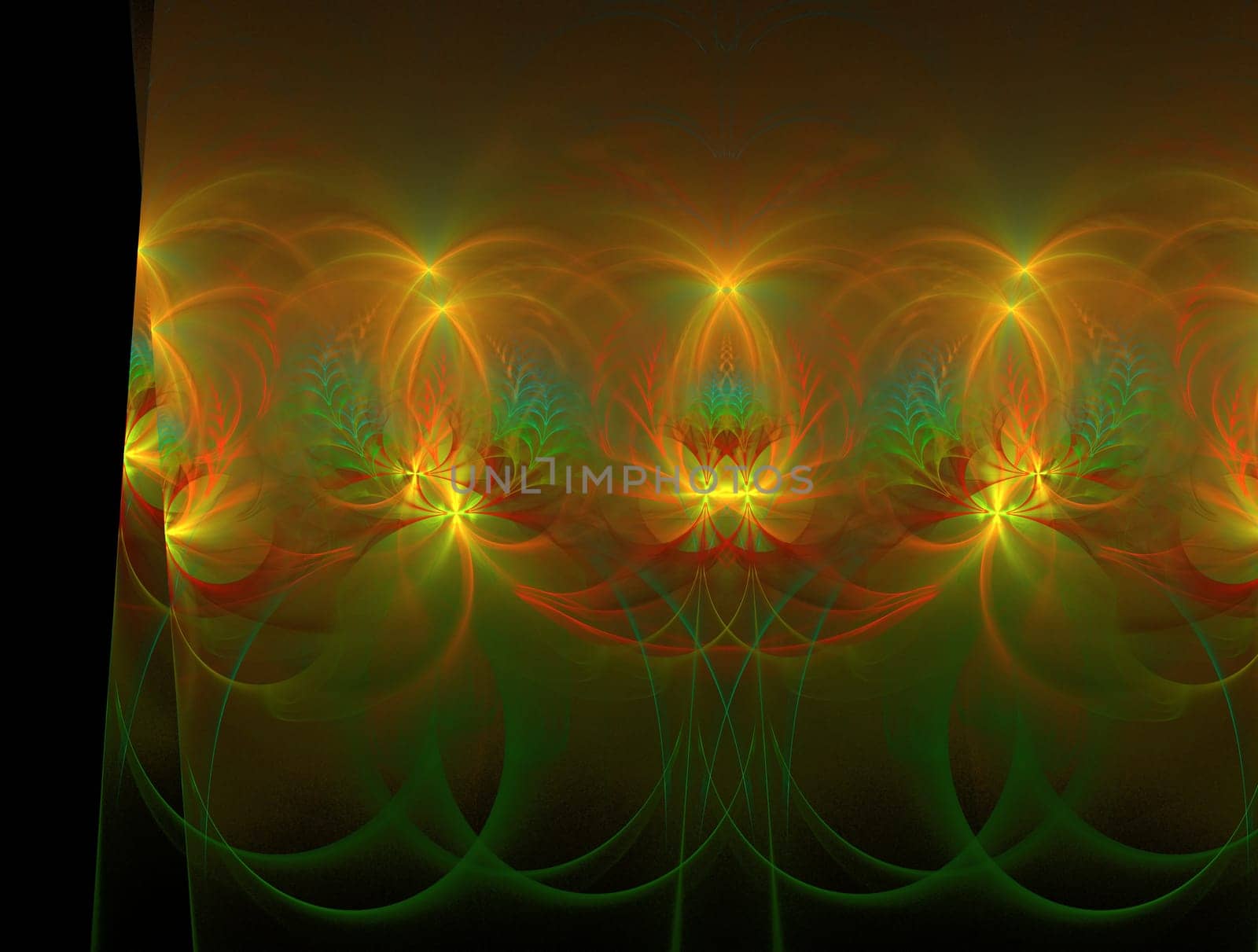 Imaginatory fractal abstract background Image by nikitabuida