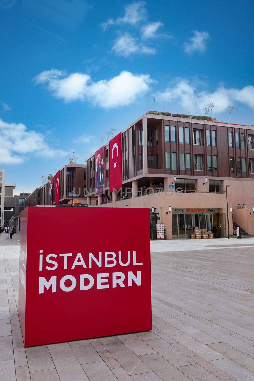 turkey istanbul 23 june 2023. Istanbul Modern Building In Galataport. Modern Art Galleries Of Istanbul