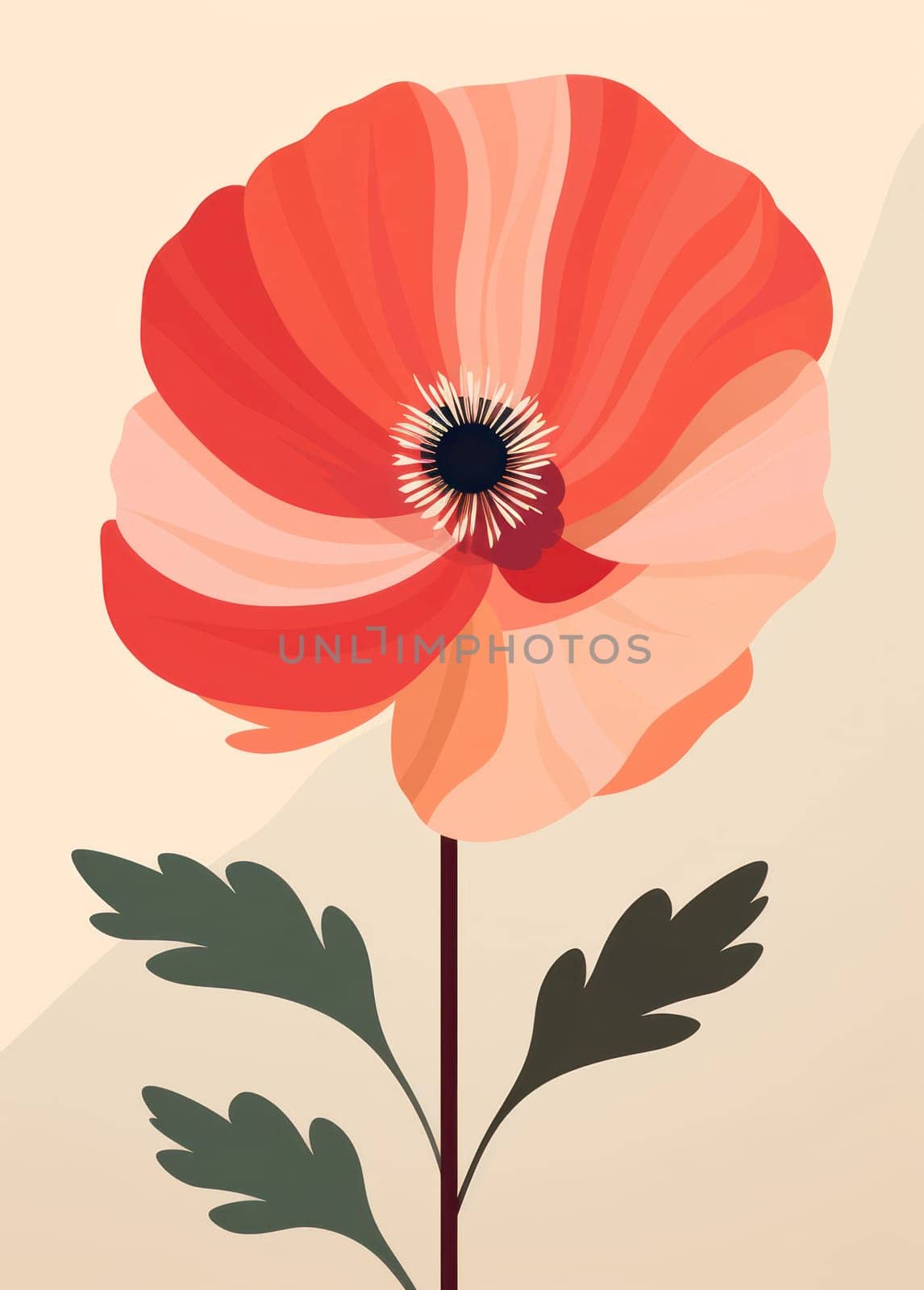 Red Poppy Delight - A Vibrant Floral Symphony in Nature's Embrace by Vichizh