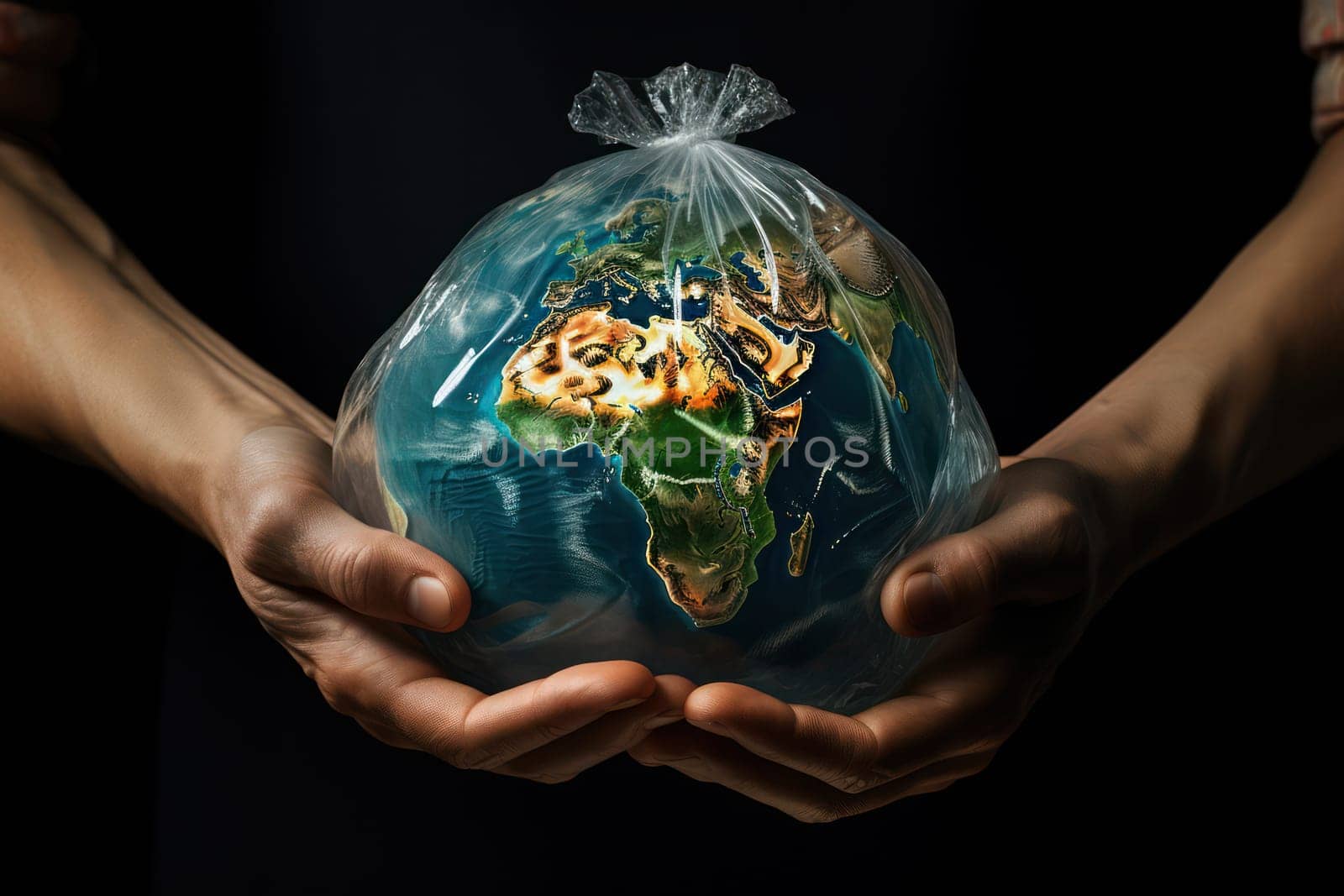 The Earth's Hand: Protecting the Global Environment, a Concept of Care and Hope by Vichizh