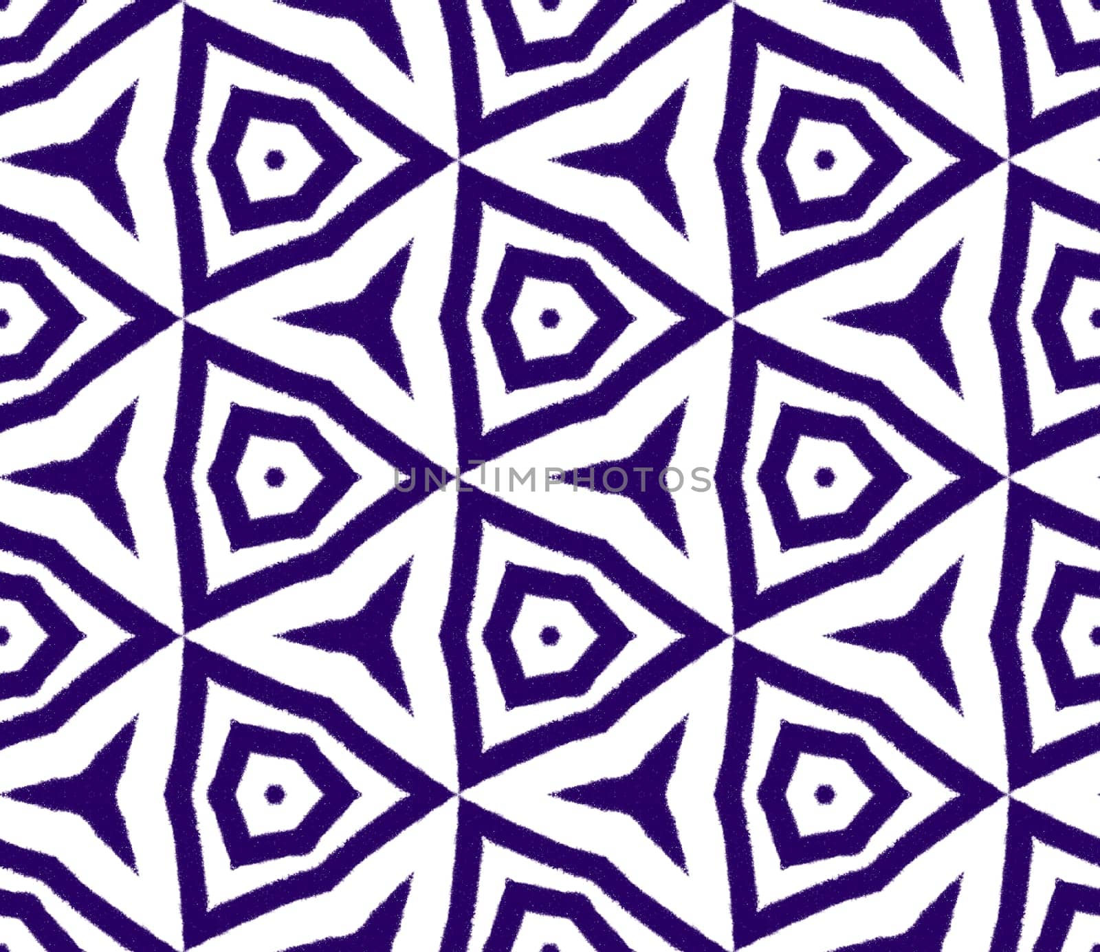 Mosaic seamless pattern. Purple symmetrical kaleidoscope background. Textile ready memorable print, swimwear fabric, wallpaper, wrapping. Retro mosaic seamless design.