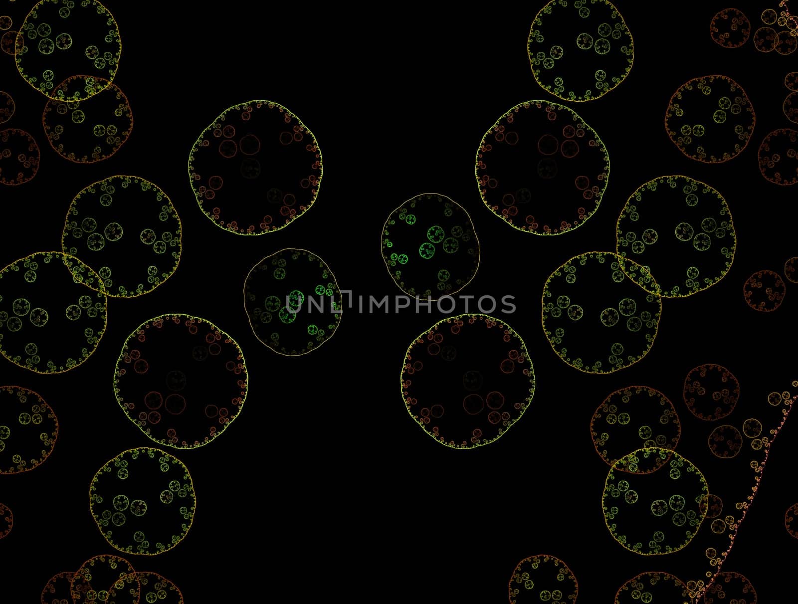 Imaginatory fractal abstract background Image by nikitabuida