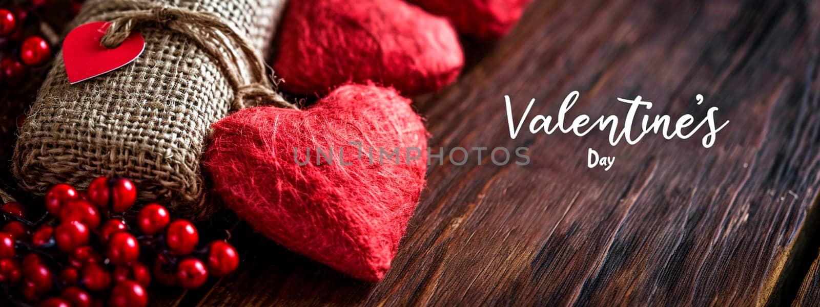 Valentine's Day card. Selective focus. by yanadjana